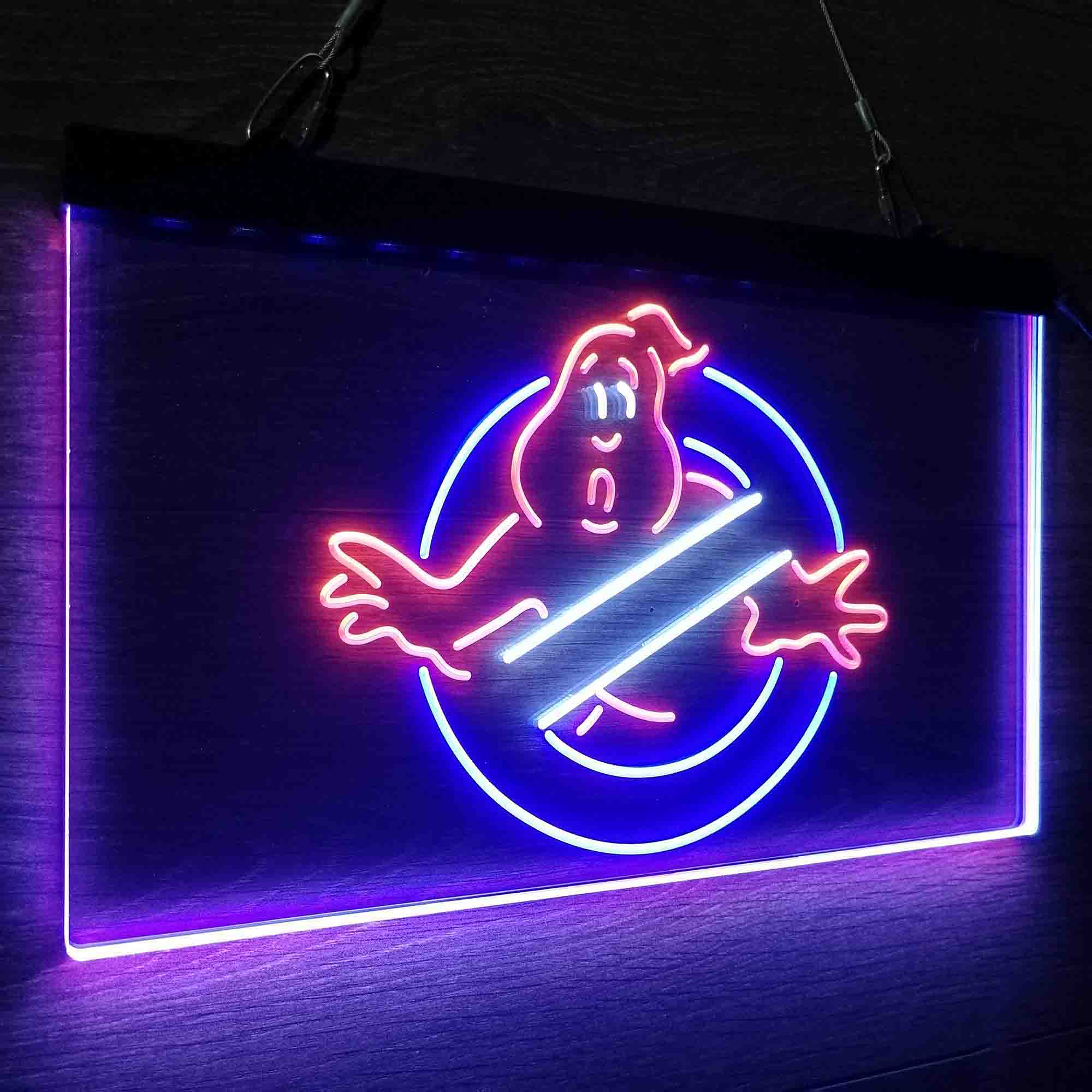 Ghostbusters No Ghosts Neon LED Sign 3 Colors