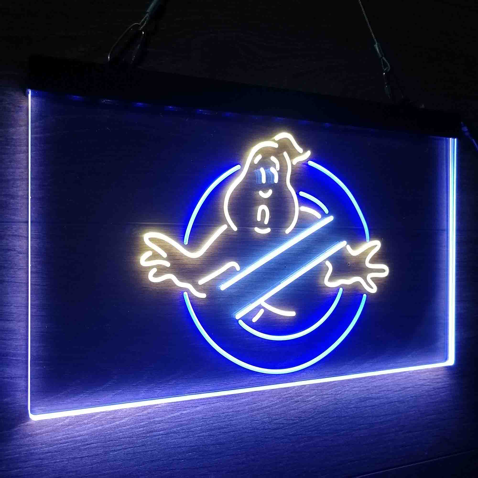 Ghostbusters No Ghosts Neon LED Sign 3 Colors