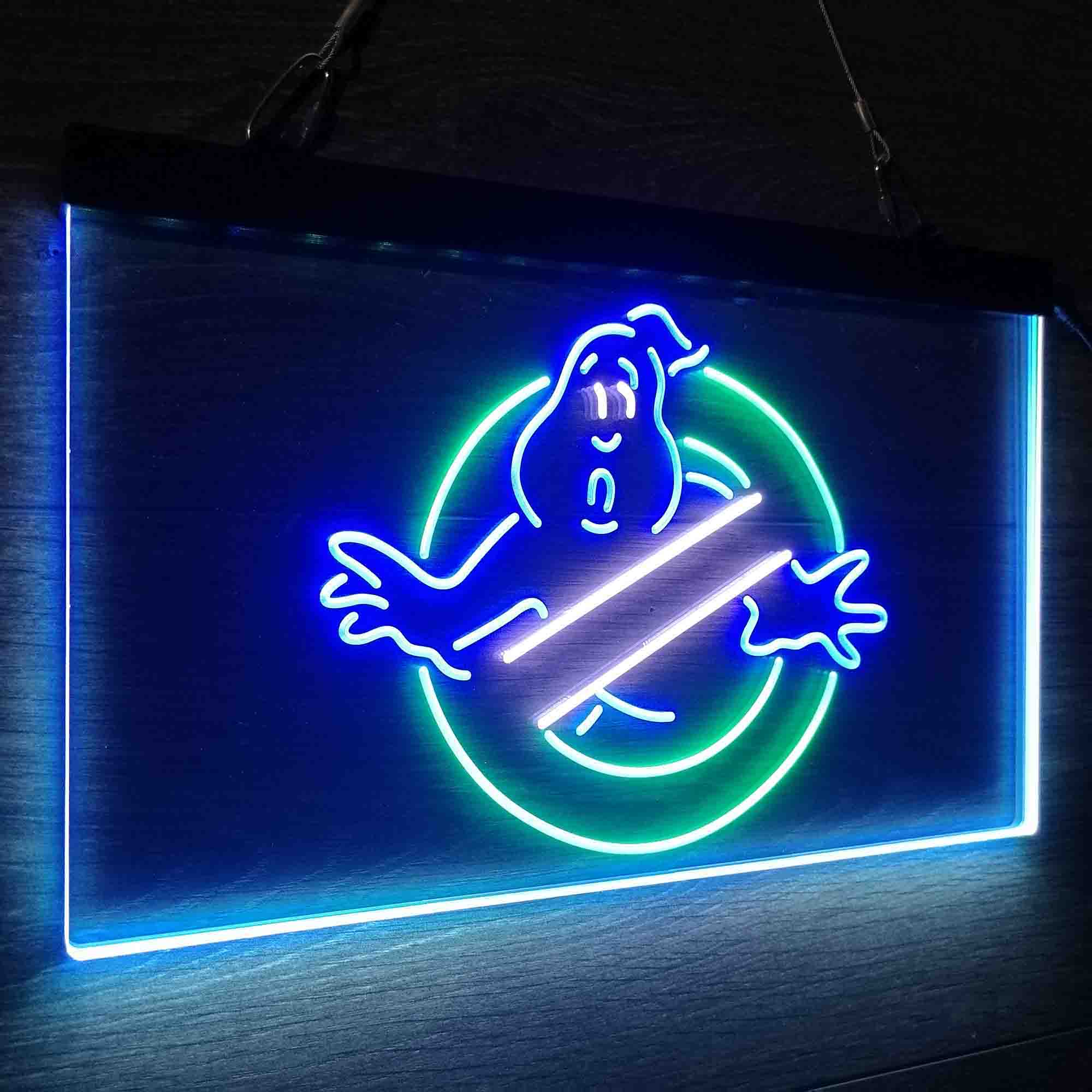 Ghostbusters No Ghosts Neon LED Sign 3 Colors