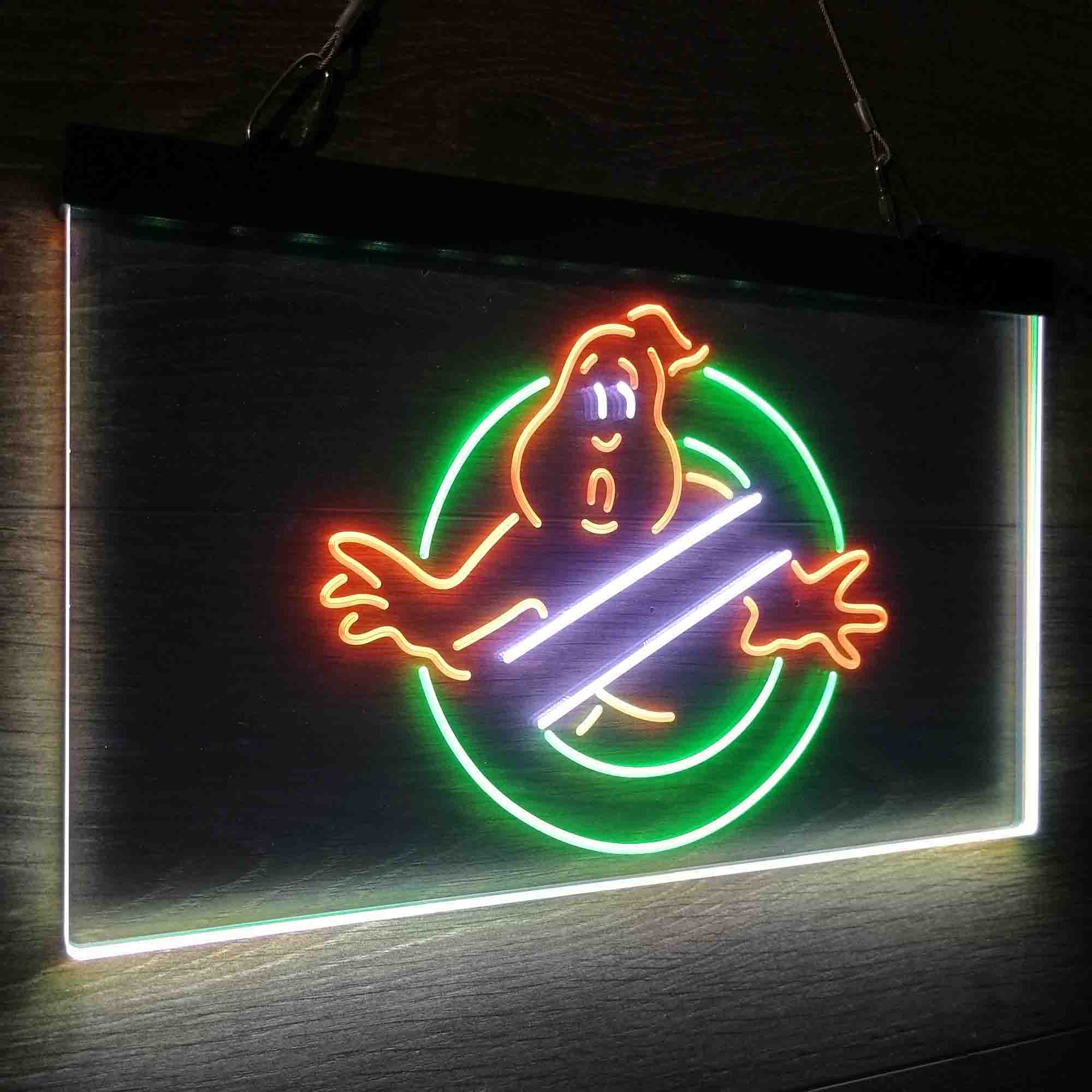 Ghostbusters No Ghosts Neon LED Sign 3 Colors