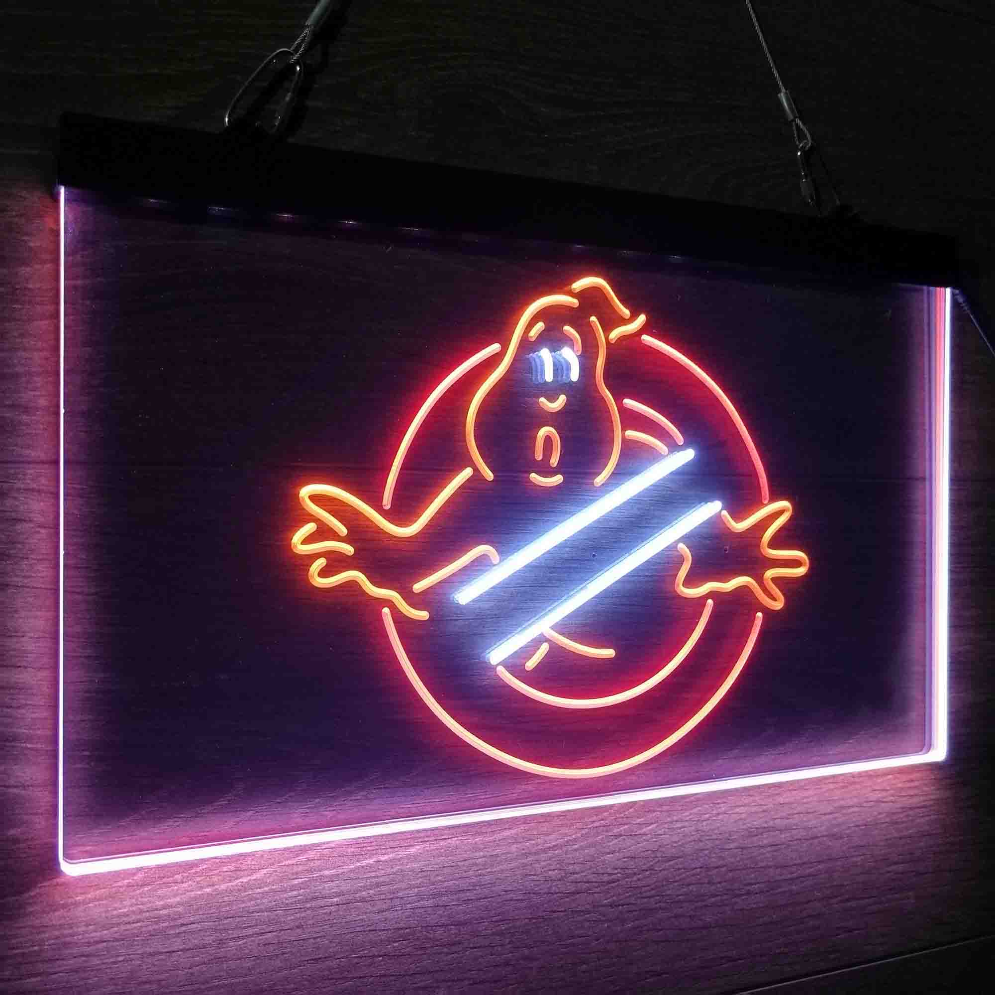 Ghostbusters No Ghosts Neon LED Sign 3 Colors