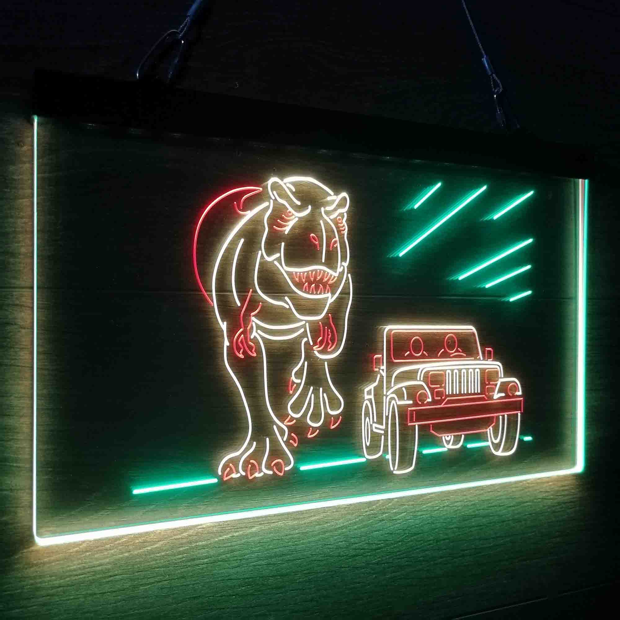 Jurassic Park Neon LED Sign 3 Colors