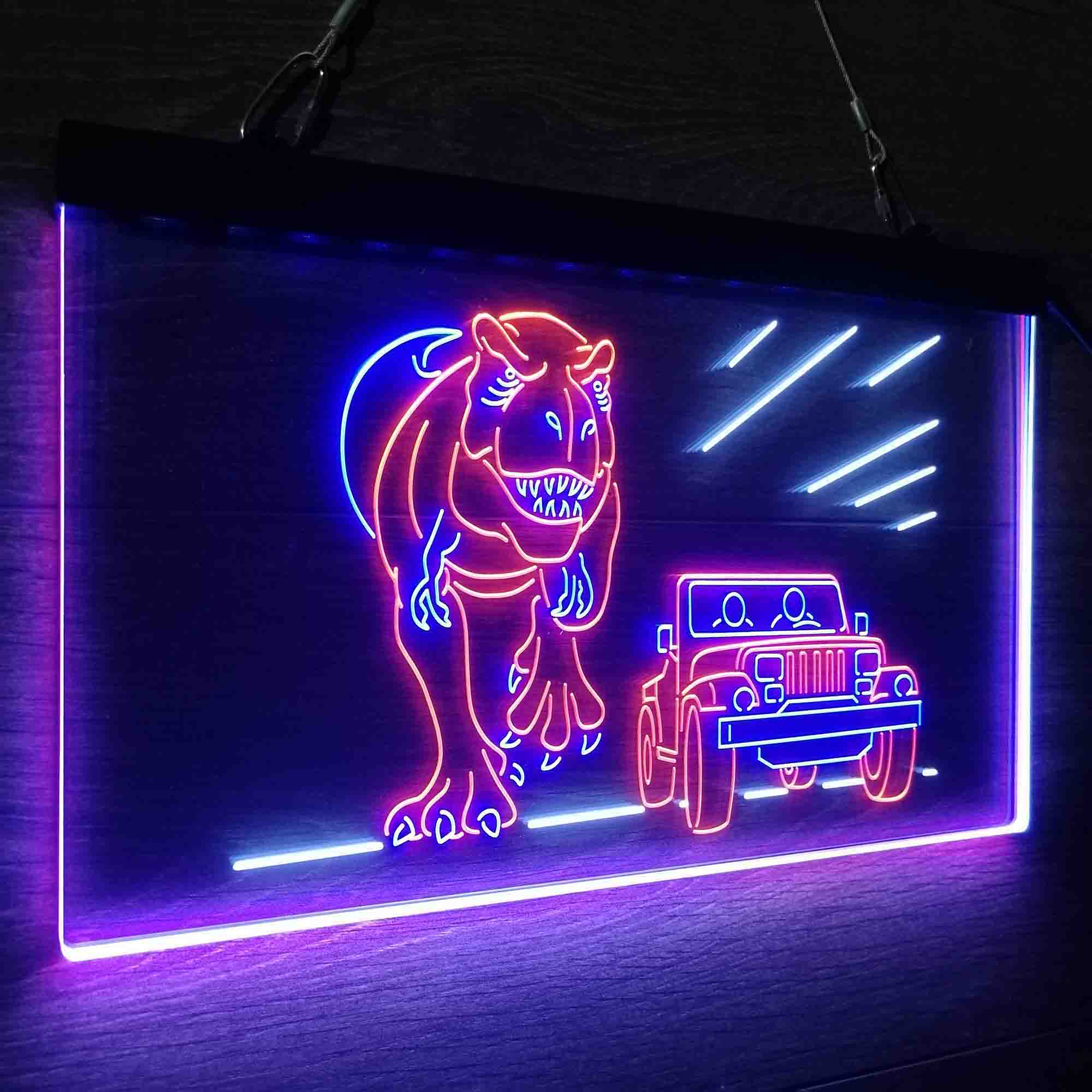 Jurassic Park Neon LED Sign 3 Colors