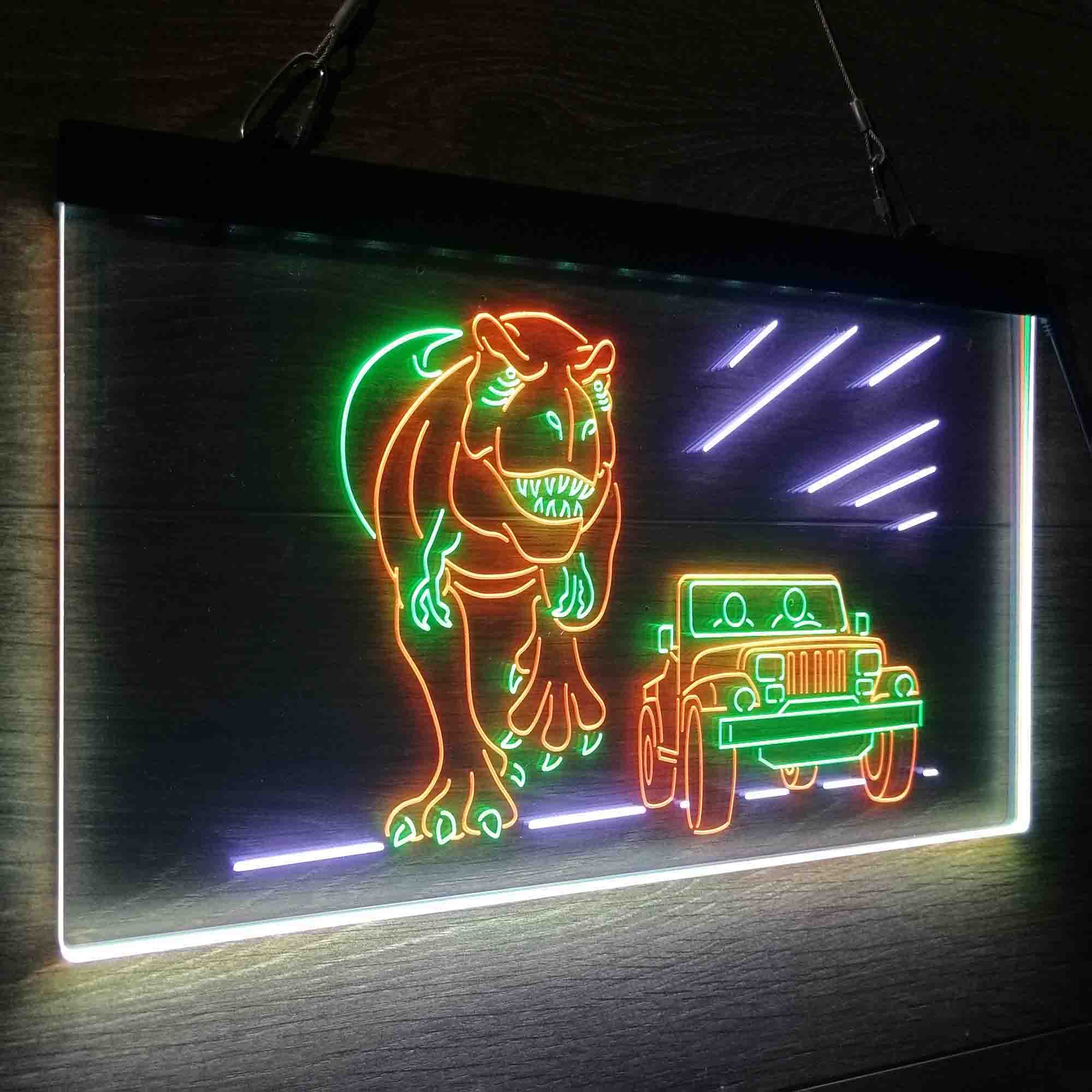 Jurassic Park Neon LED Sign 3 Colors