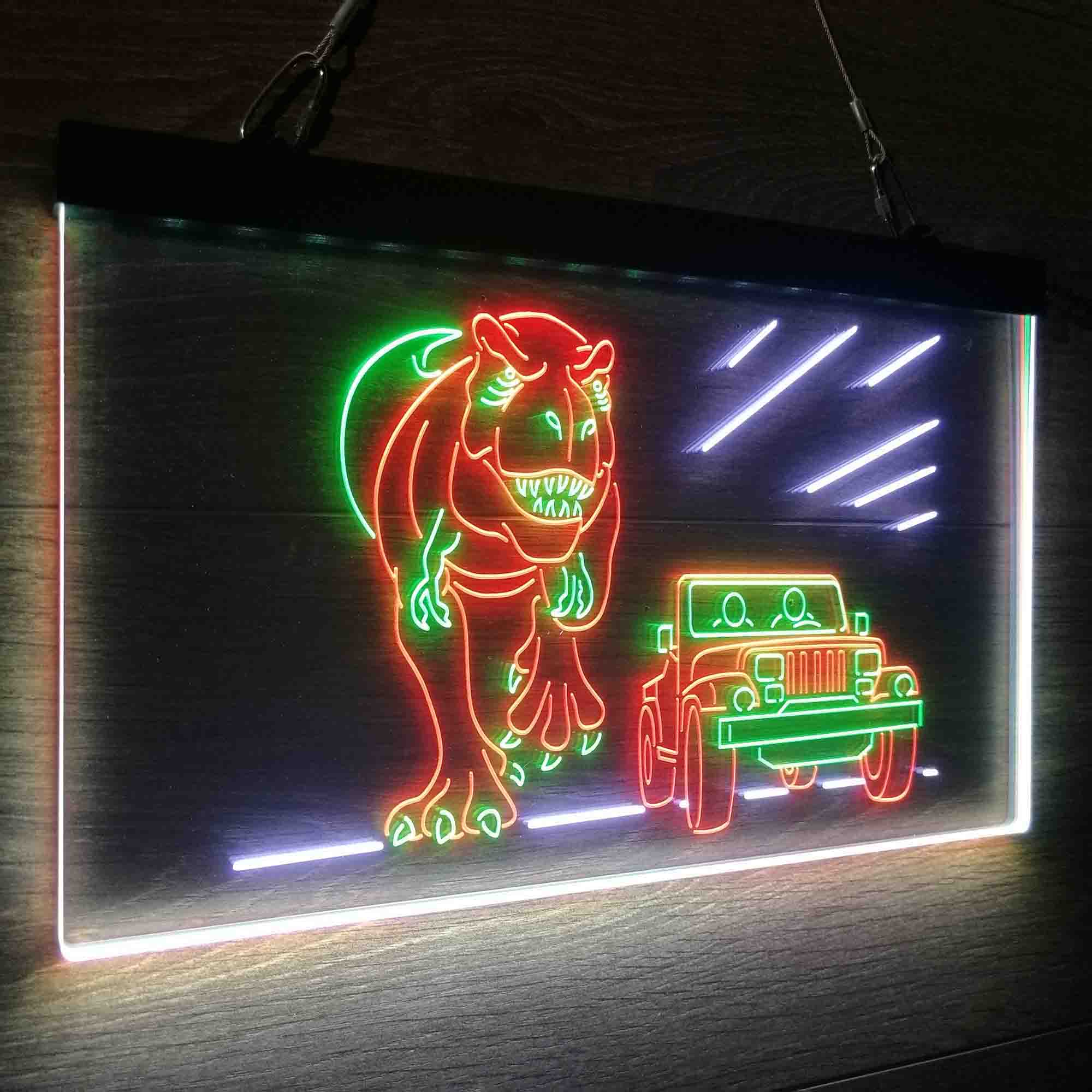 Jurassic Park Neon LED Sign 3 Colors