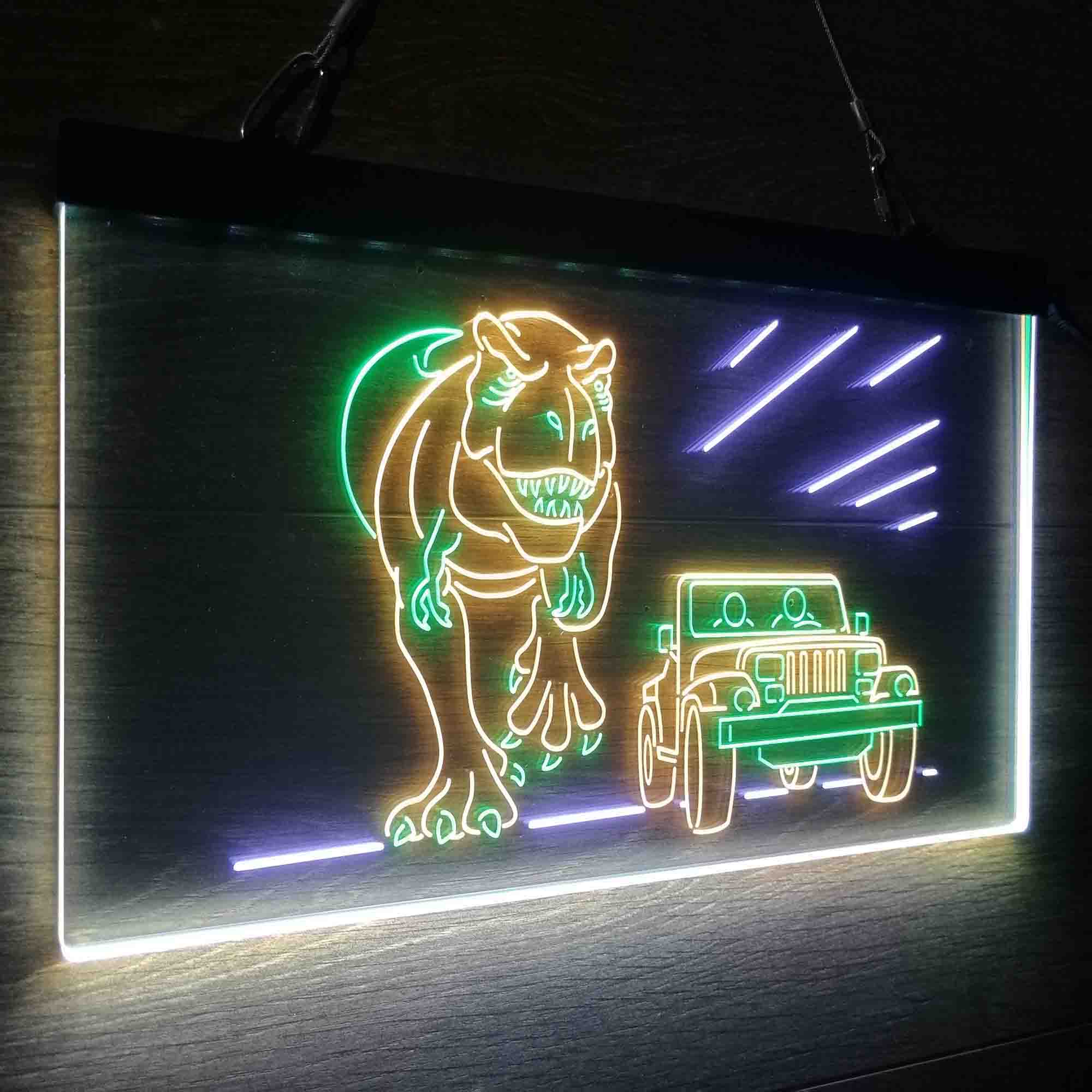 Jurassic Park Neon LED Sign 3 Colors