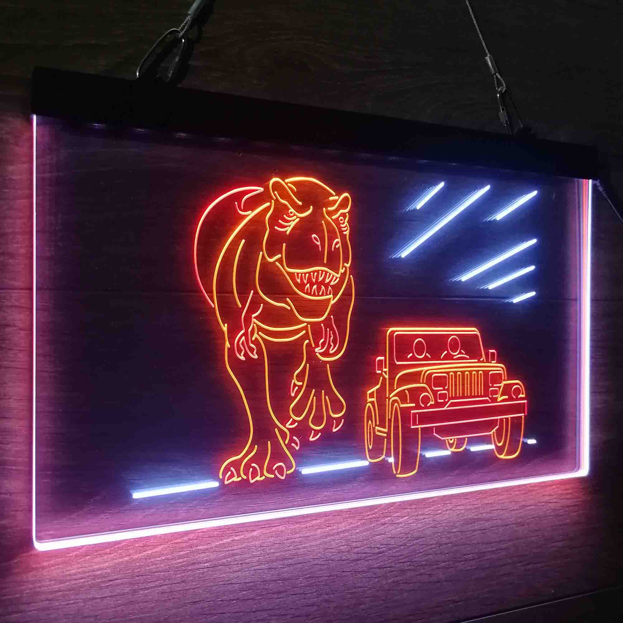 Jurassic Park Neon LED Sign 3 Colors