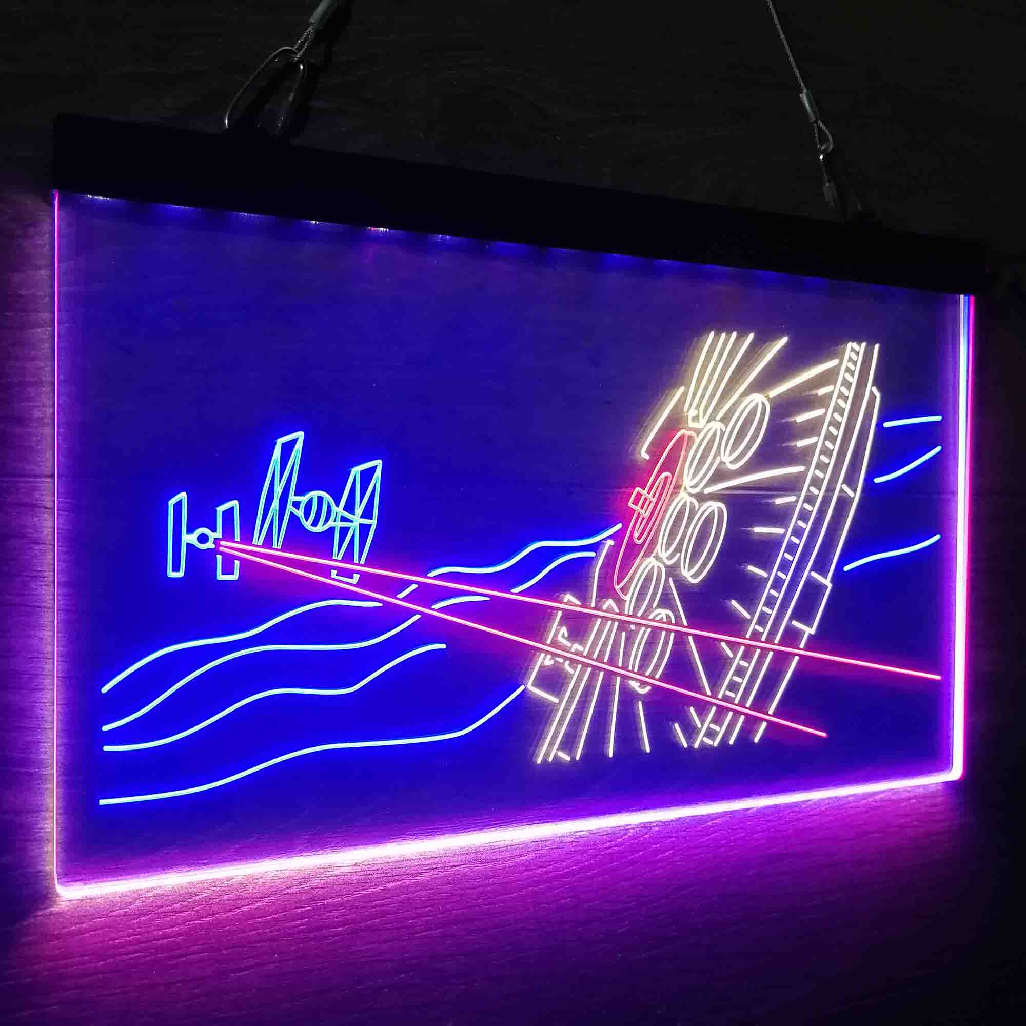 Star Wars The Force Awakens Teaser Neon LED Sign 3 Colors