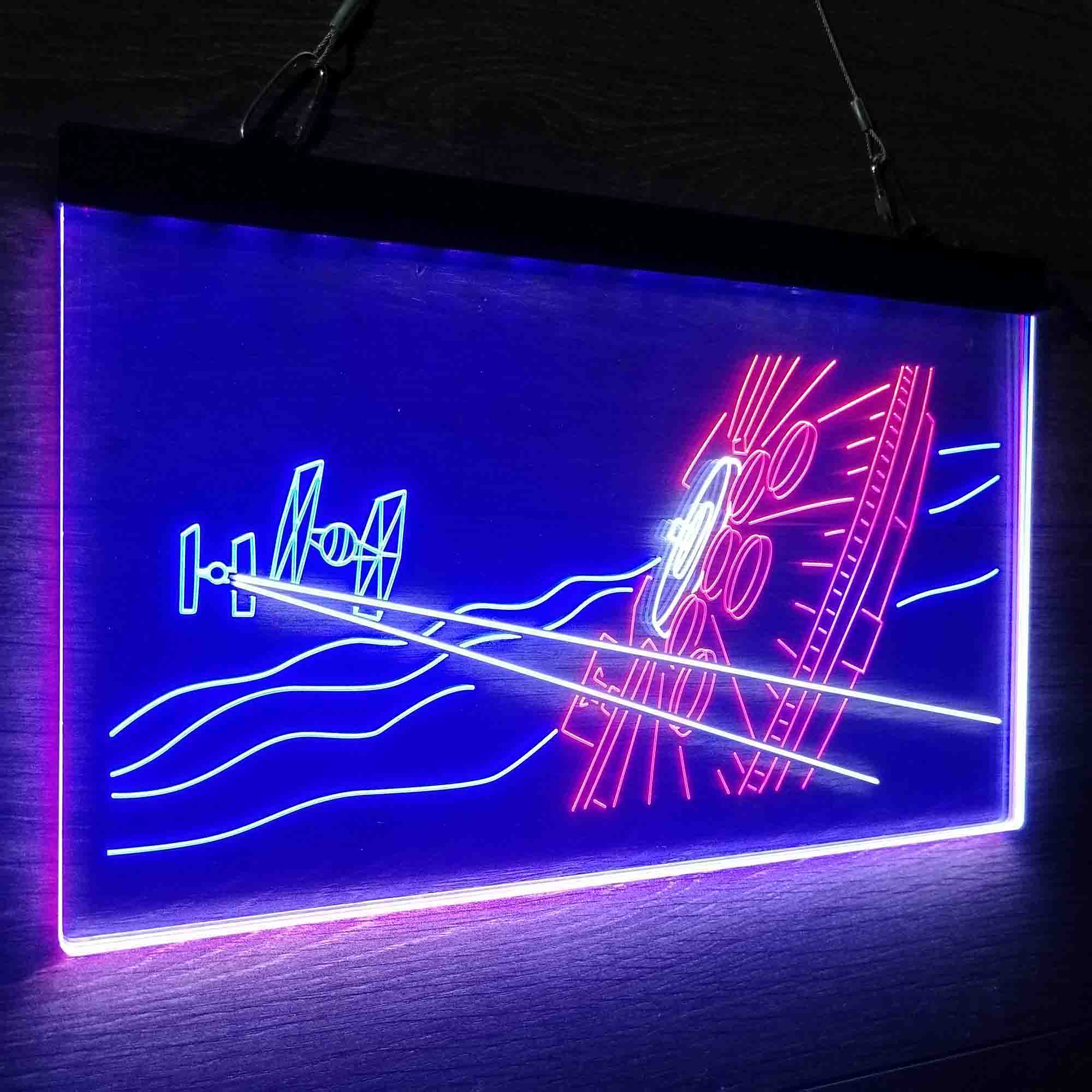 Star Wars The Force Awakens Teaser Neon LED Sign 3 Colors