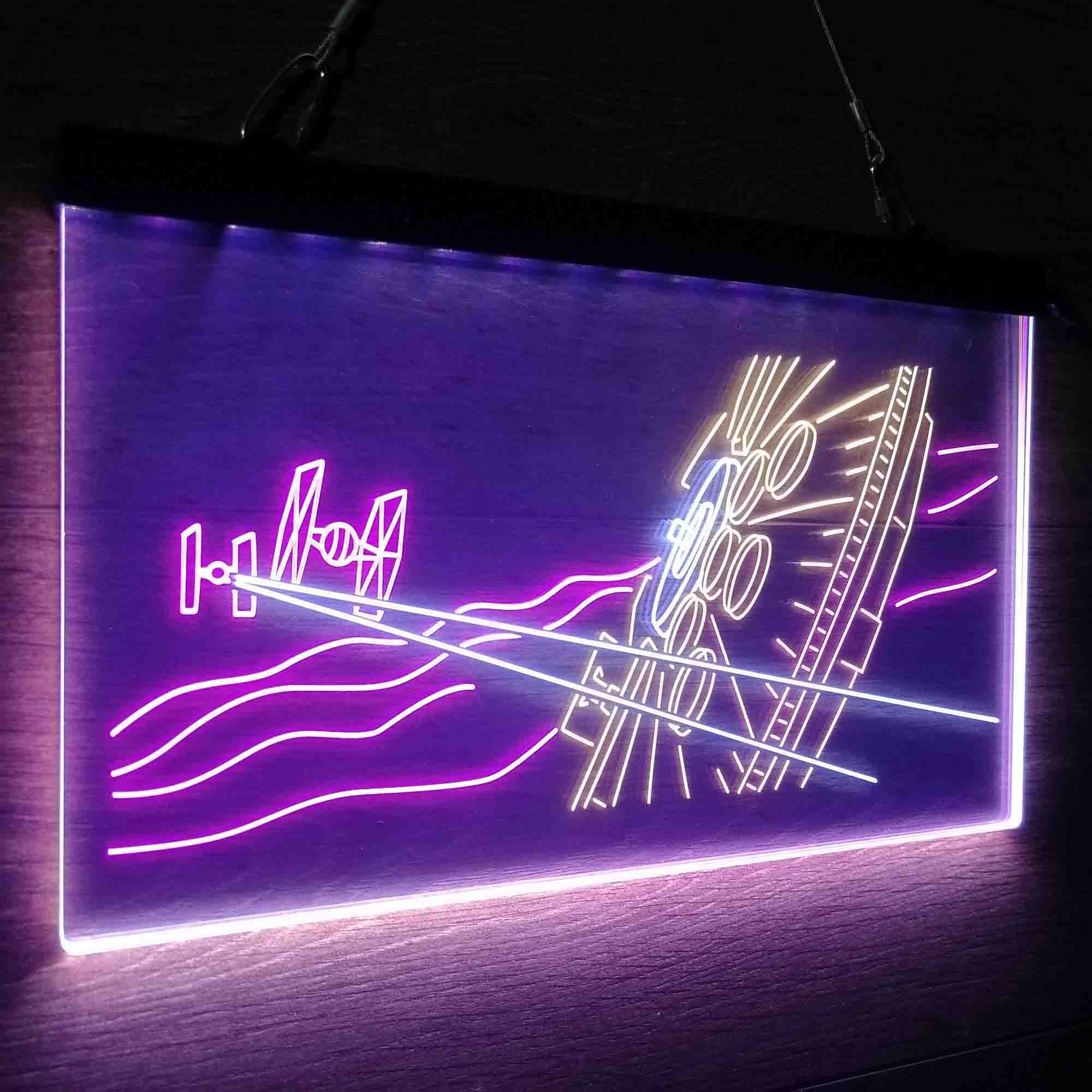 Star Wars The Force Awakens Teaser Neon LED Sign 3 Colors