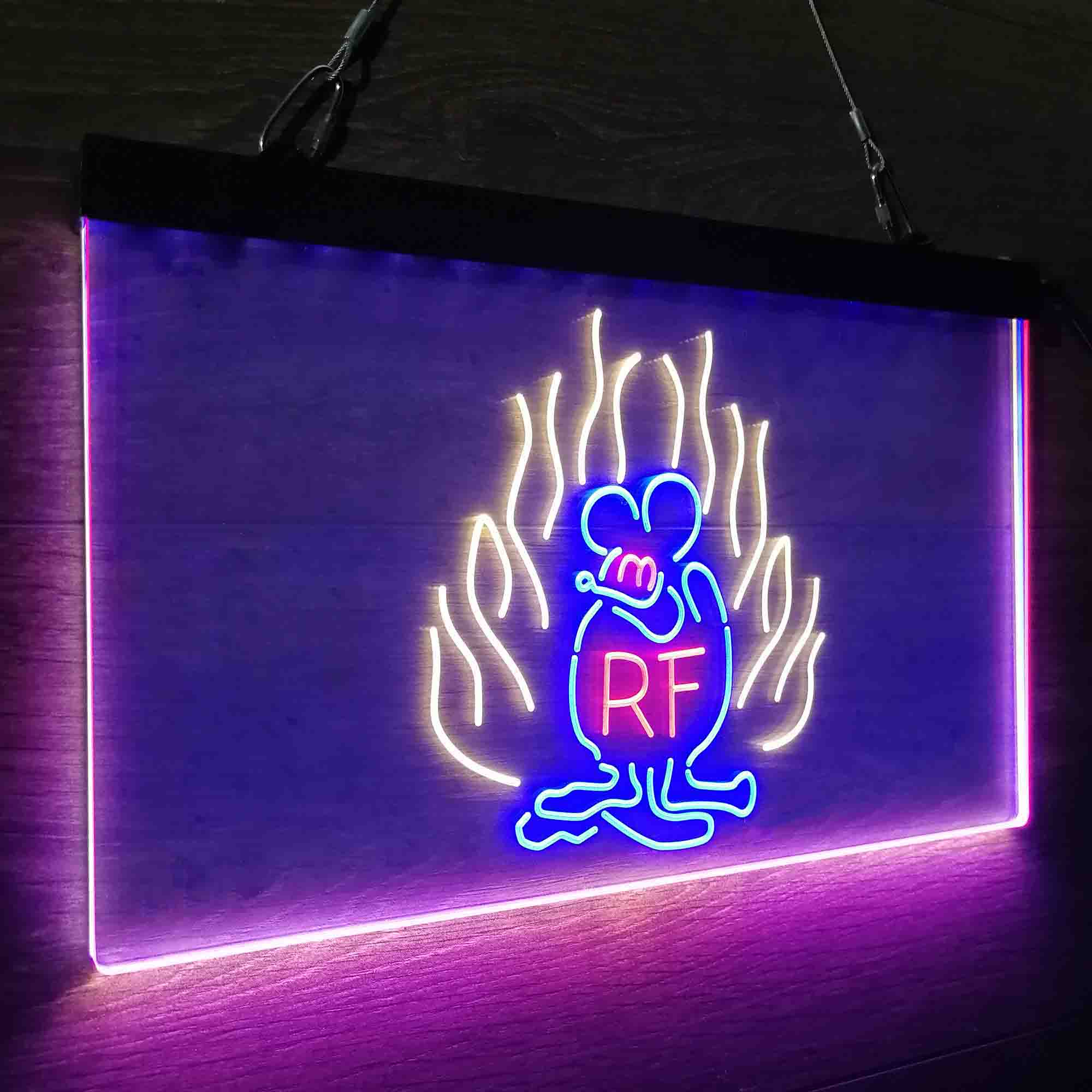 Rat Fink Game Neon LED Sign 3 Colors