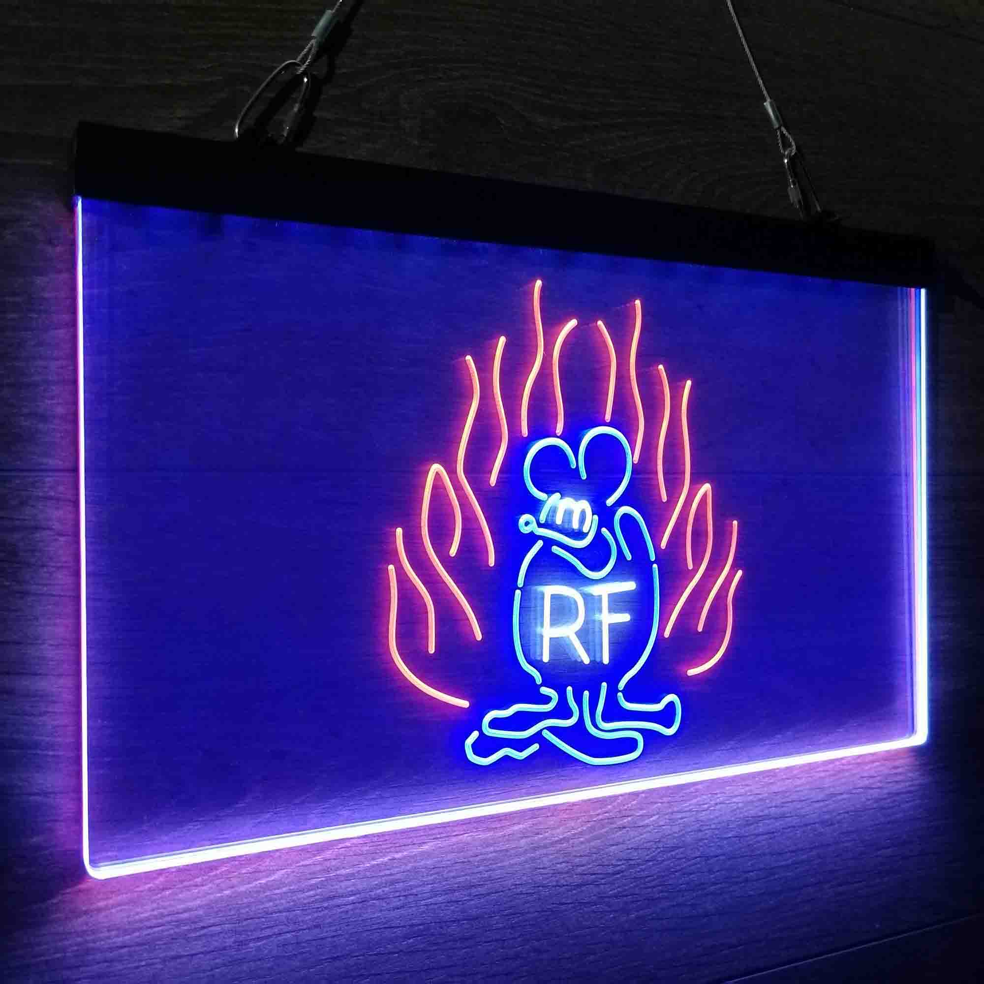 Rat Fink Game Neon LED Sign 3 Colors