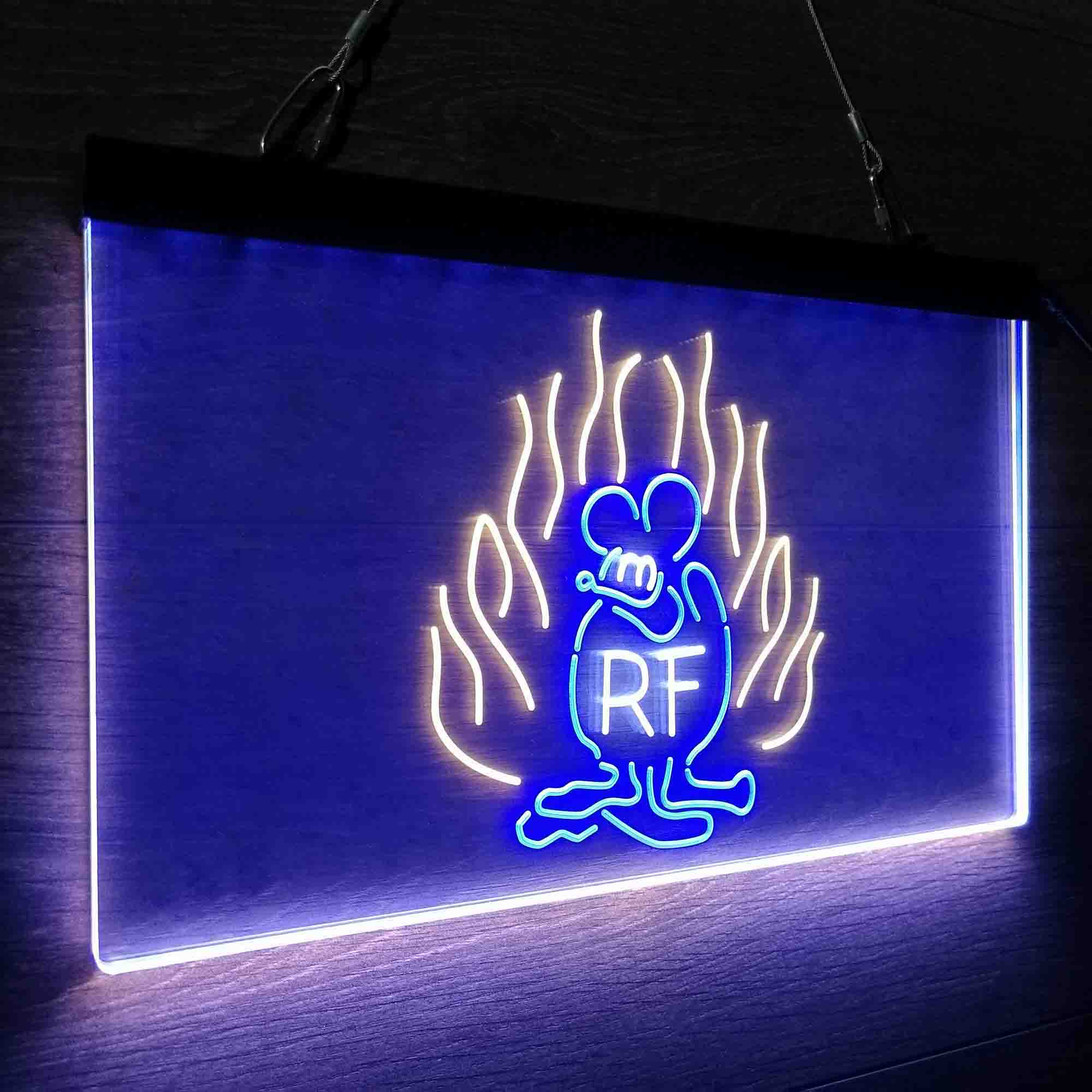 Rat Fink Game Neon LED Sign 3 Colors