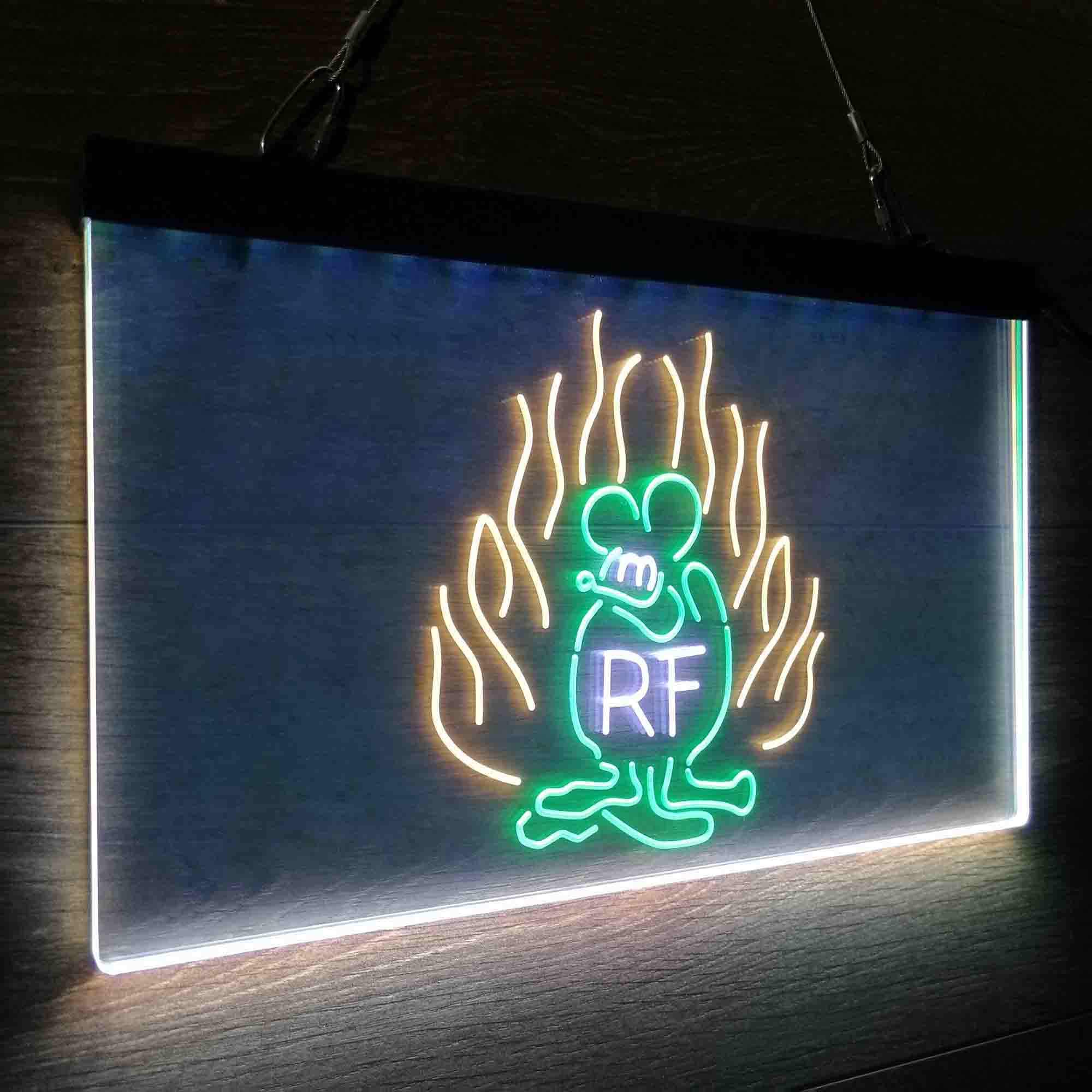 Rat Fink Game Neon LED Sign 3 Colors