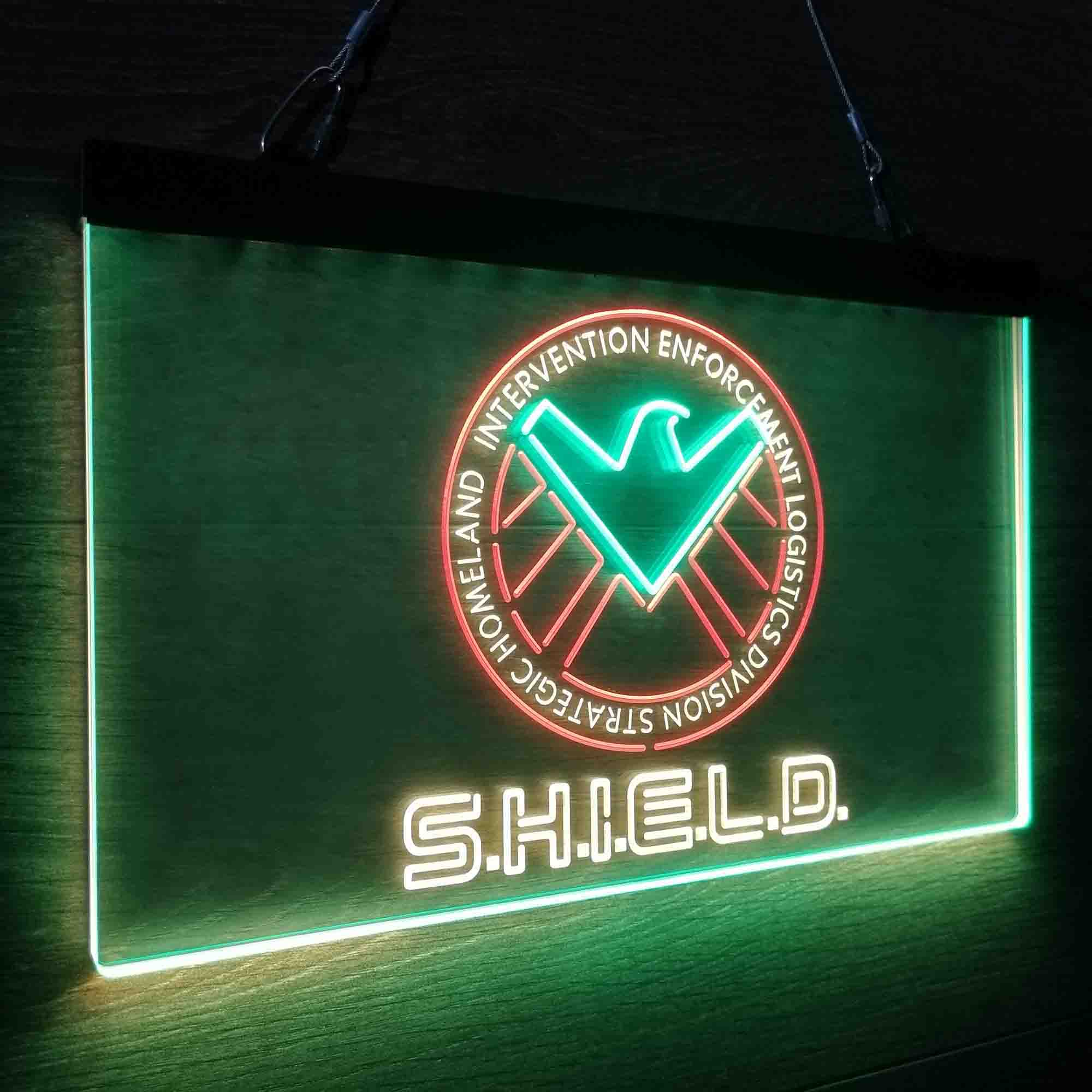 Agents of S.H.I.E.L.D. Neon LED Sign 3 Colors