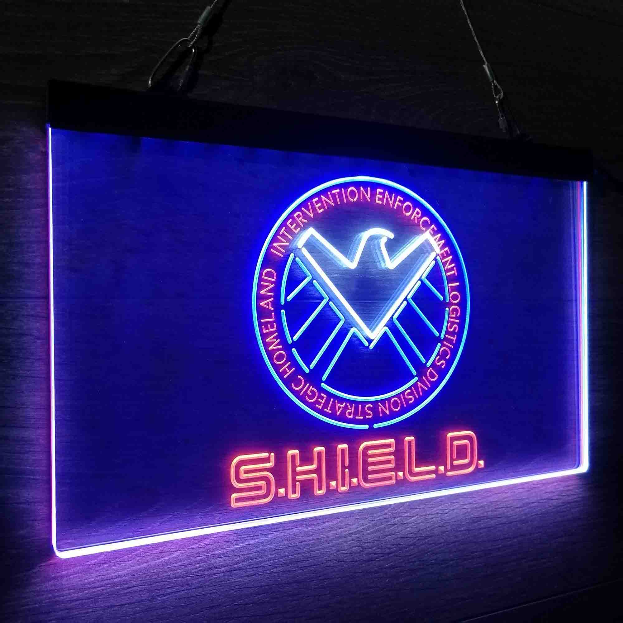 Agents of S.H.I.E.L.D. Neon LED Sign 3 Colors