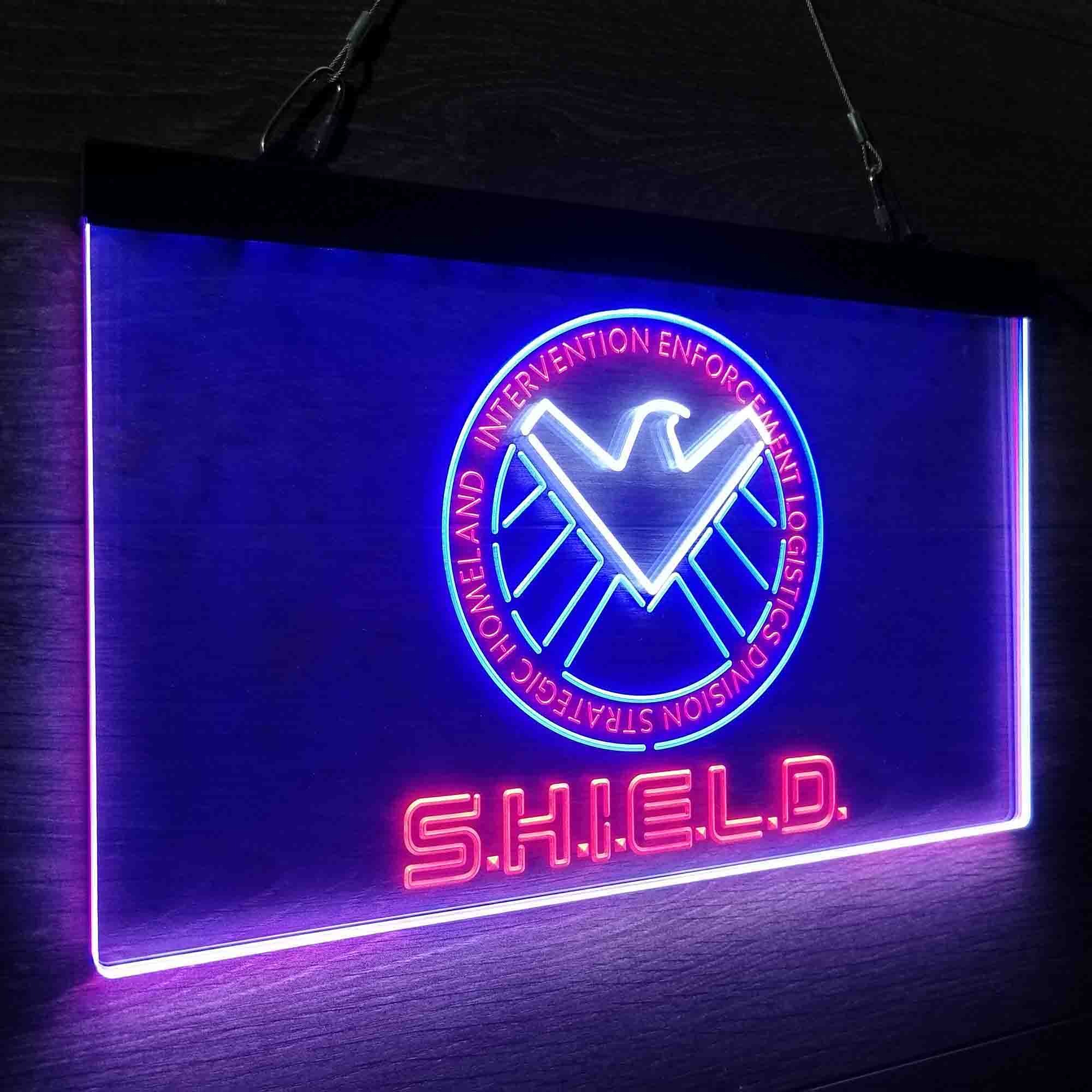 Agents of S.H.I.E.L.D. Neon LED Sign 3 Colors