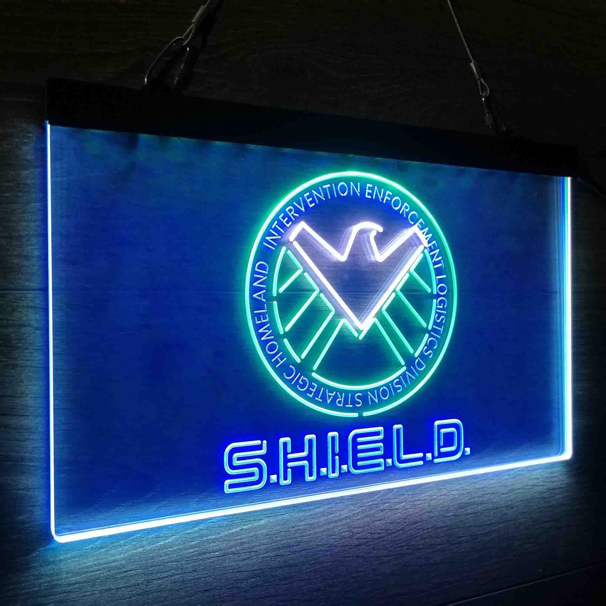 Agents of S.H.I.E.L.D. Neon LED Sign 3 Colors