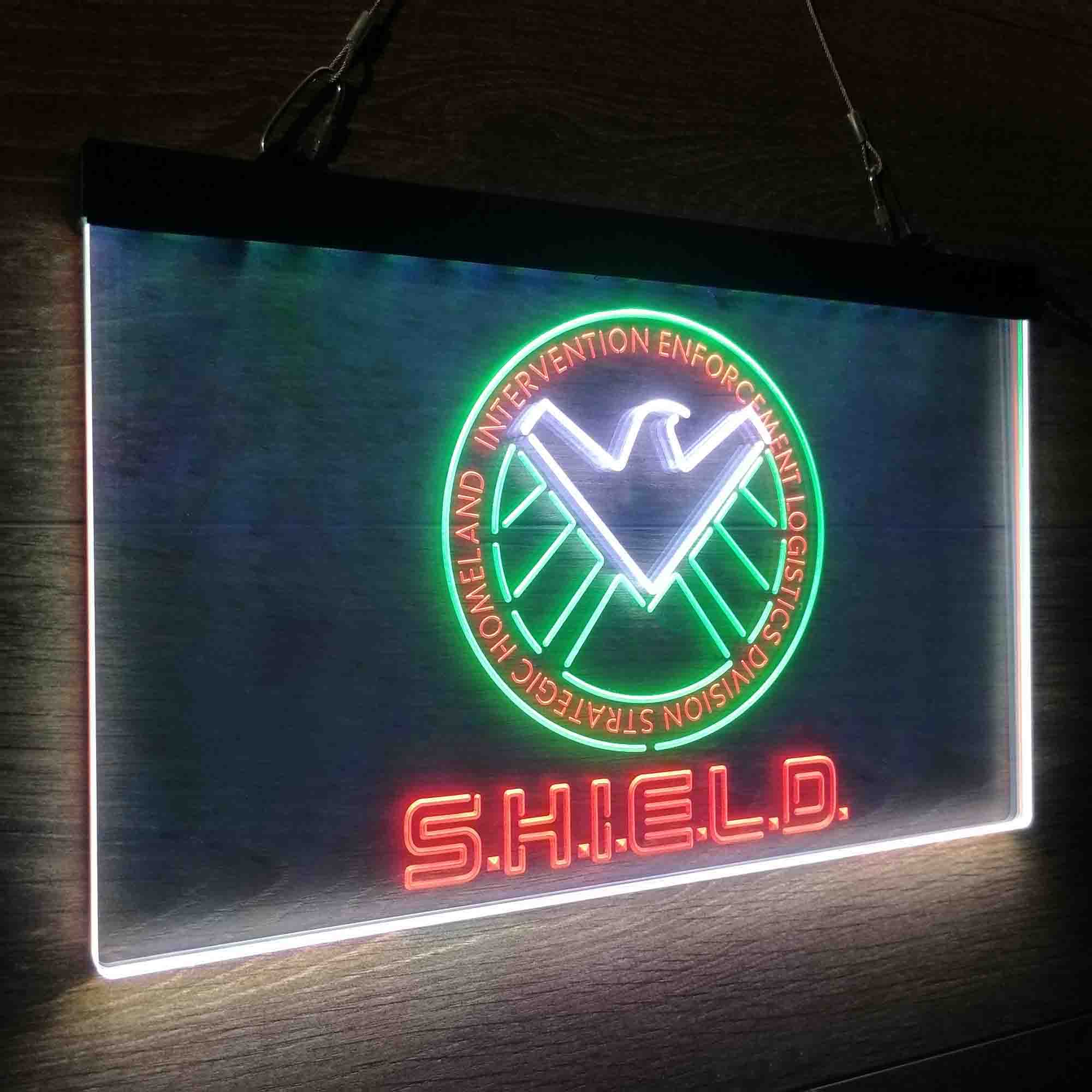 Agents of S.H.I.E.L.D. Neon LED Sign 3 Colors