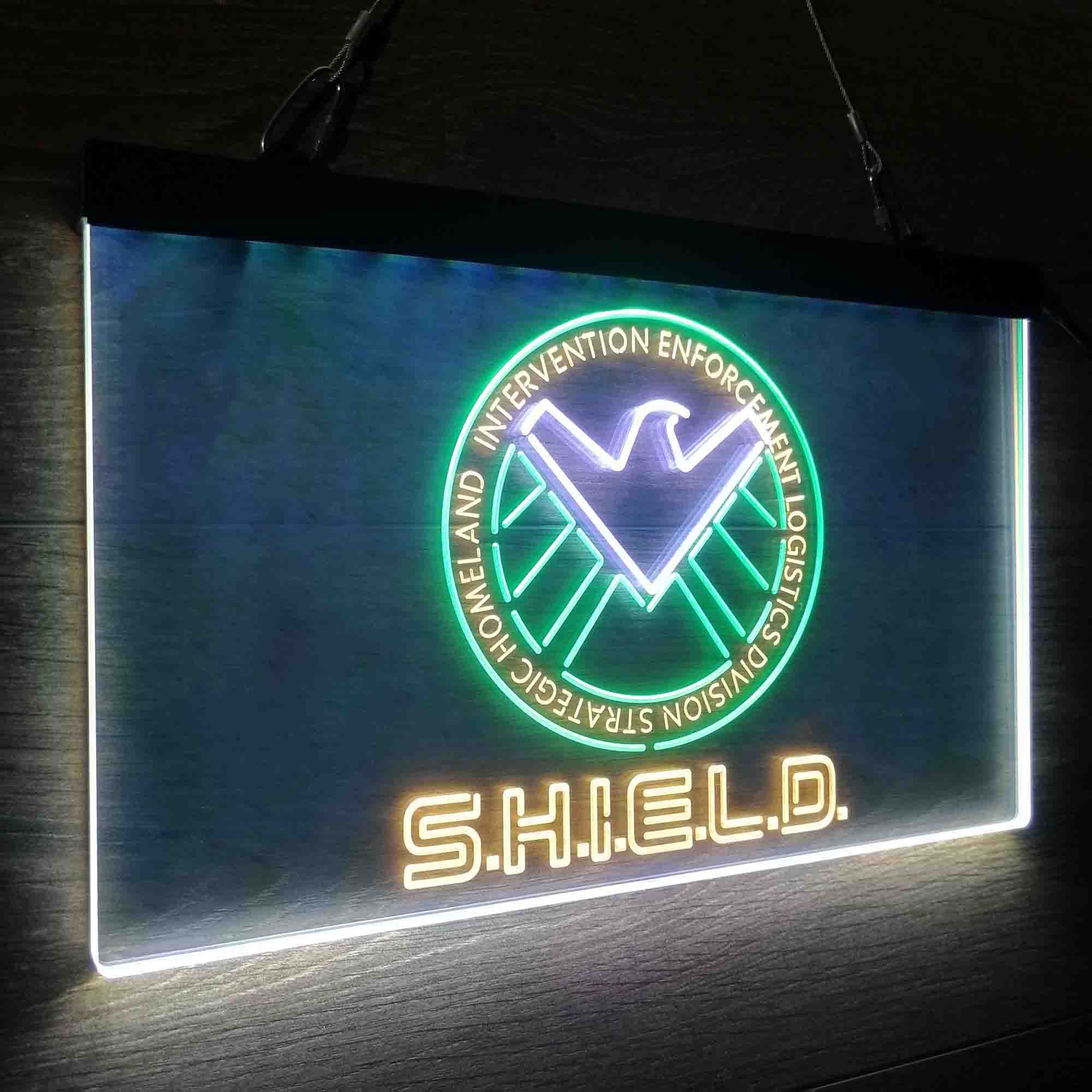 Agents of S.H.I.E.L.D. Neon LED Sign 3 Colors