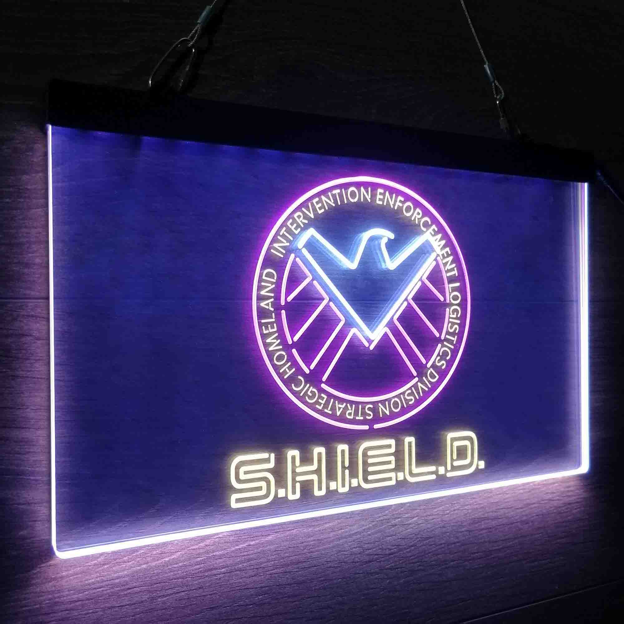 Agents of S.H.I.E.L.D. Neon LED Sign 3 Colors