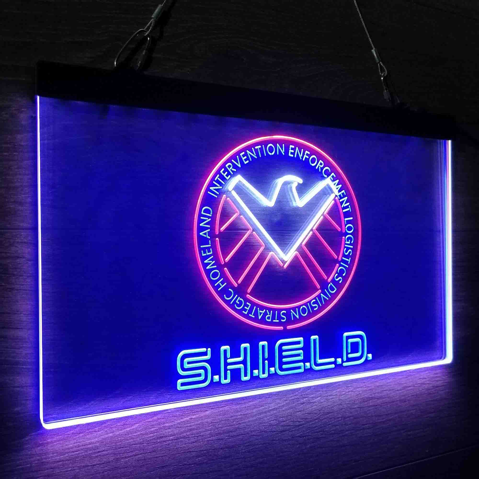 Agents of S.H.I.E.L.D. Neon LED Sign 3 Colors