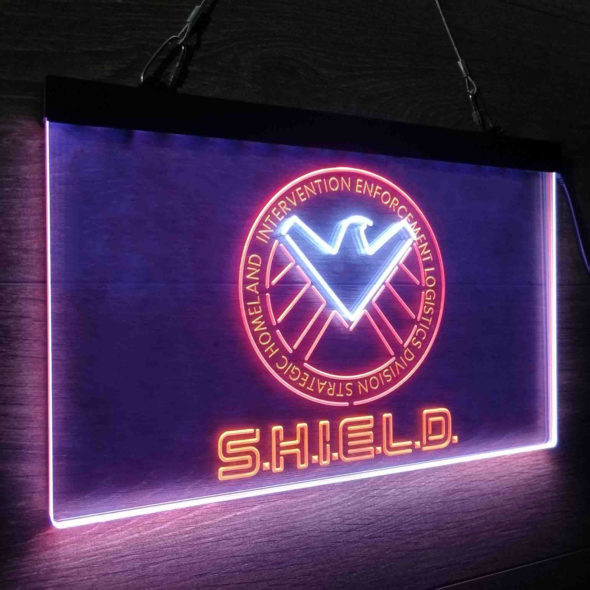 Agents of S.H.I.E.L.D. Neon LED Sign 3 Colors