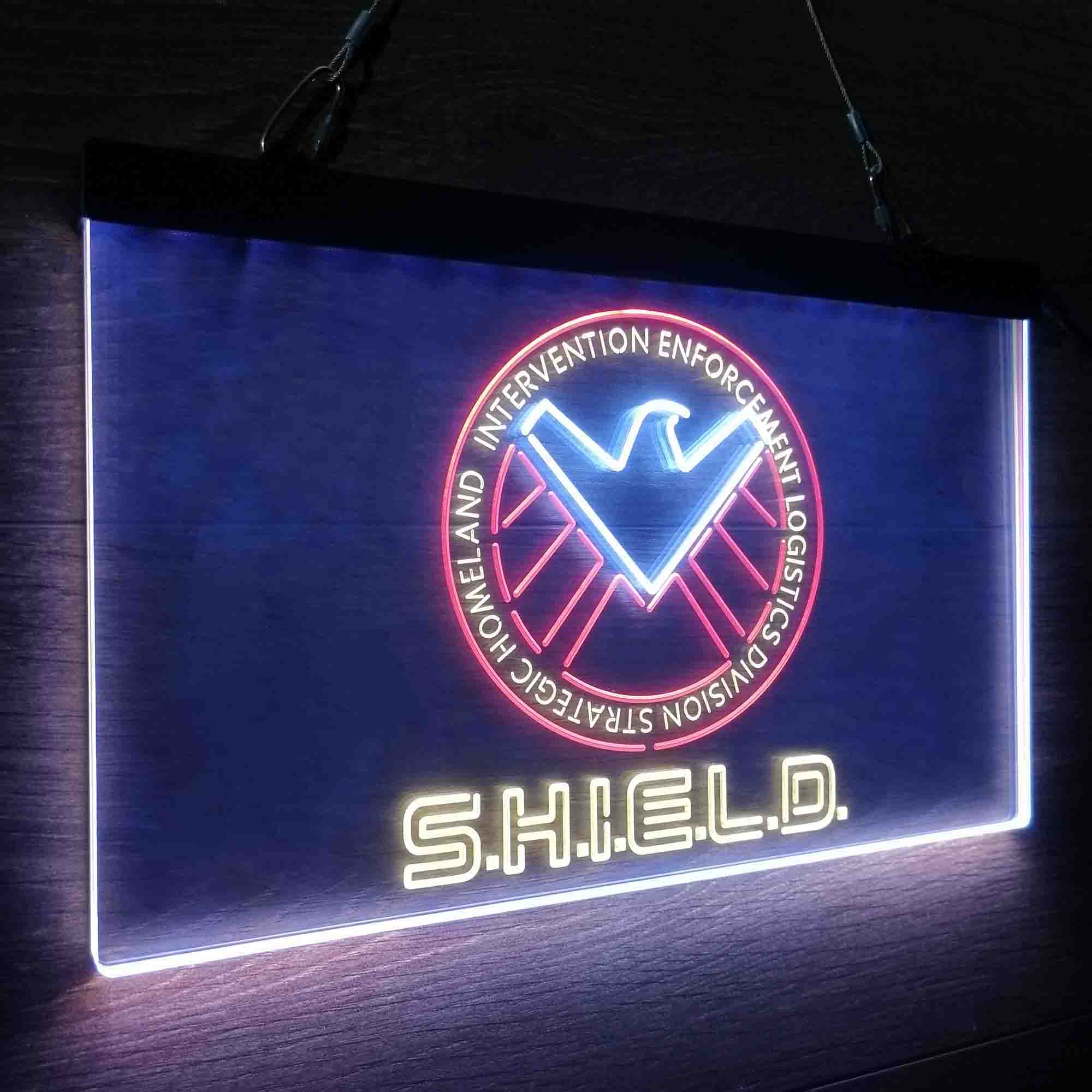 Agents of S.H.I.E.L.D. Neon LED Sign 3 Colors