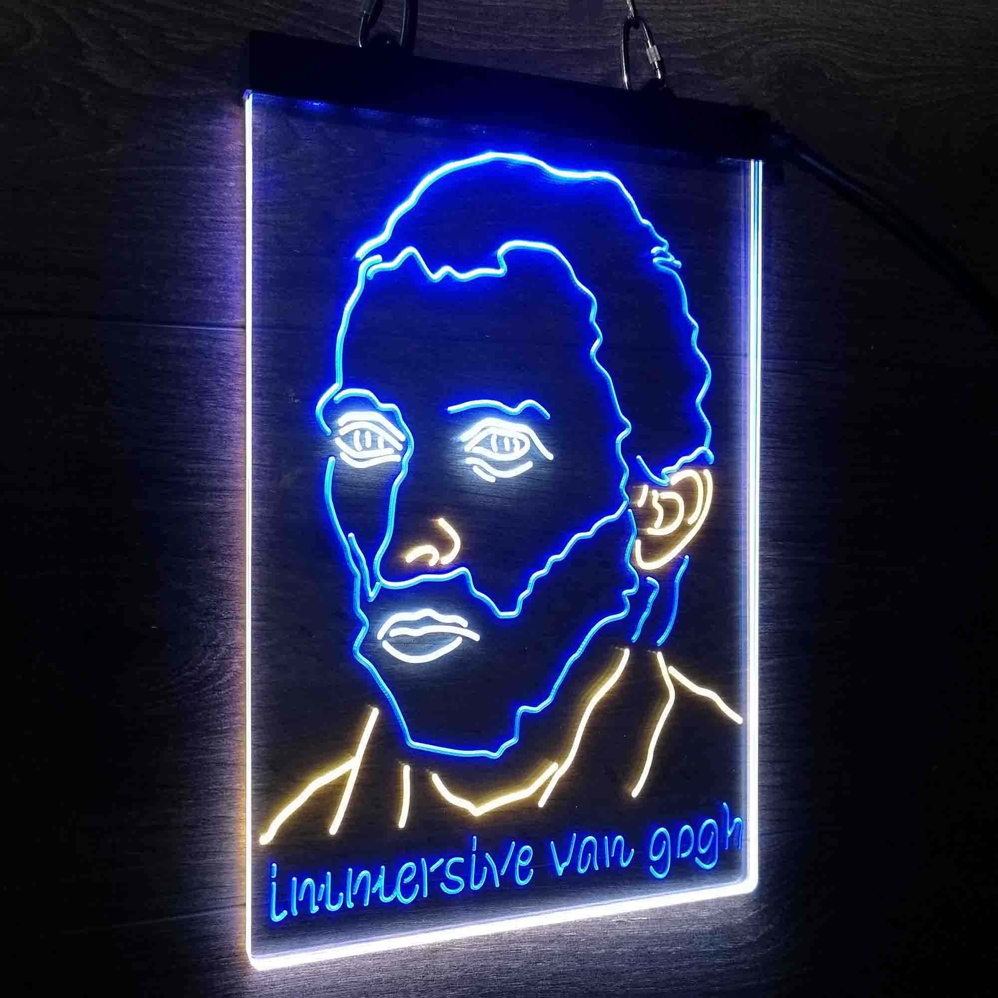 Van Gogh Self Portrait Neon LED Sign 3 Colors