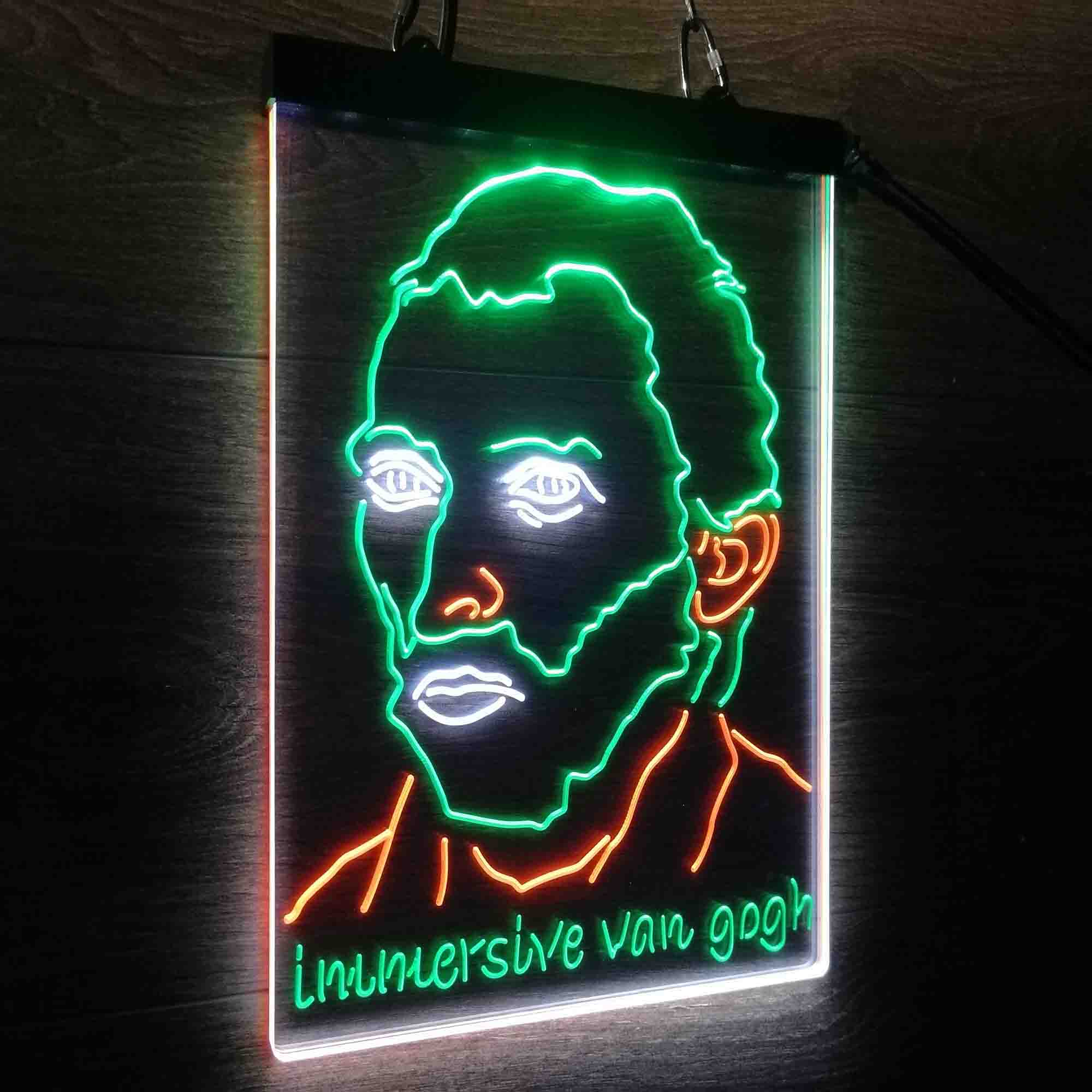 Van Gogh Self Portrait Neon LED Sign 3 Colors