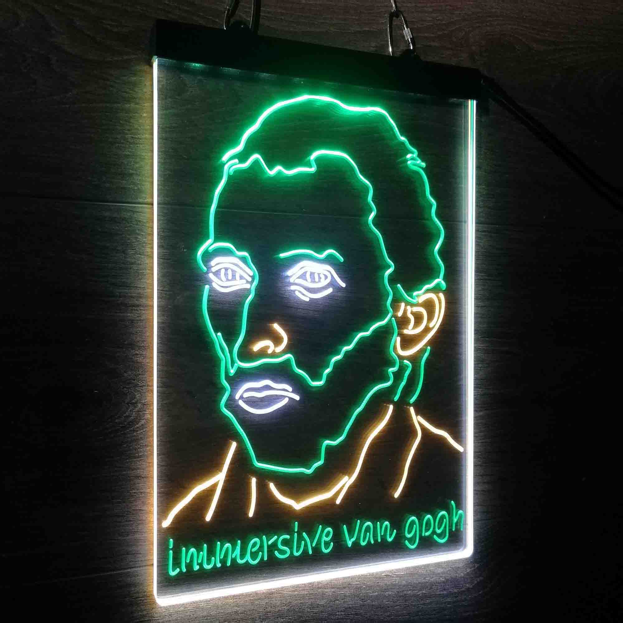 Van Gogh Self Portrait Neon LED Sign 3 Colors