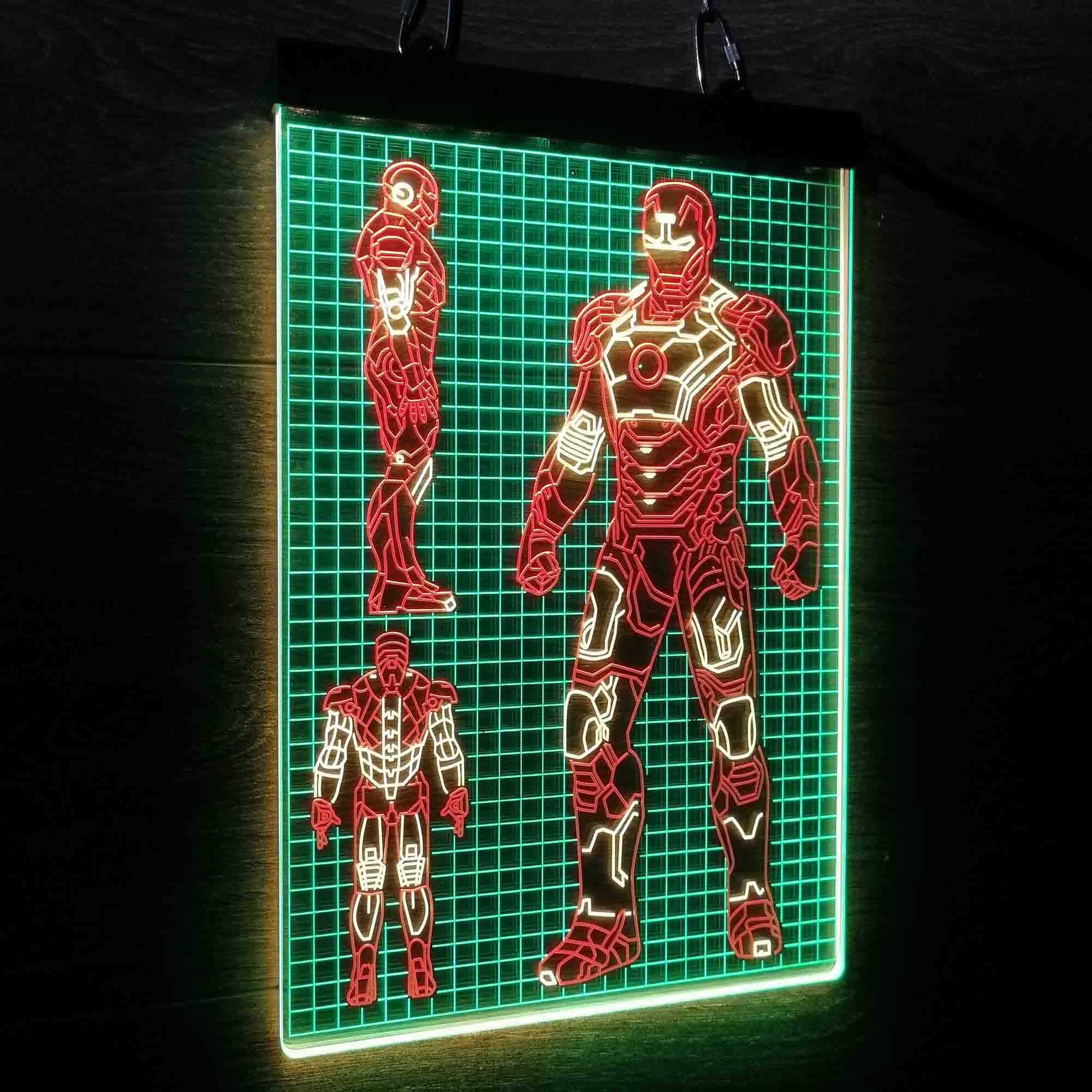 Avengers Iron Man Neon LED Sign 3 Colors