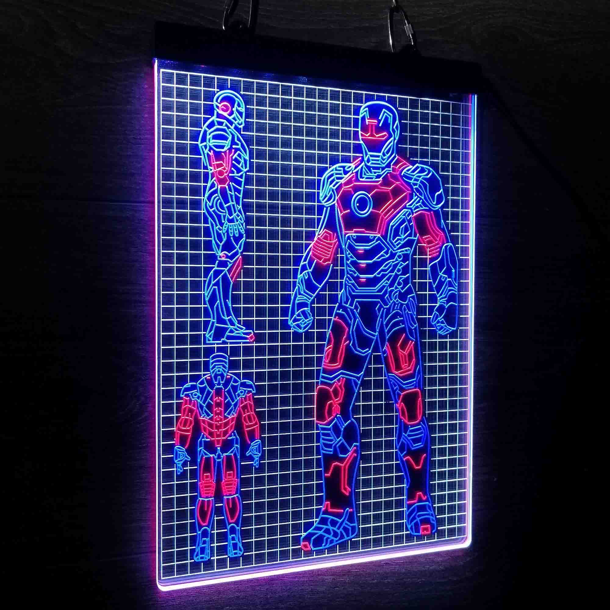 Avengers Iron Man Neon LED Sign 3 Colors