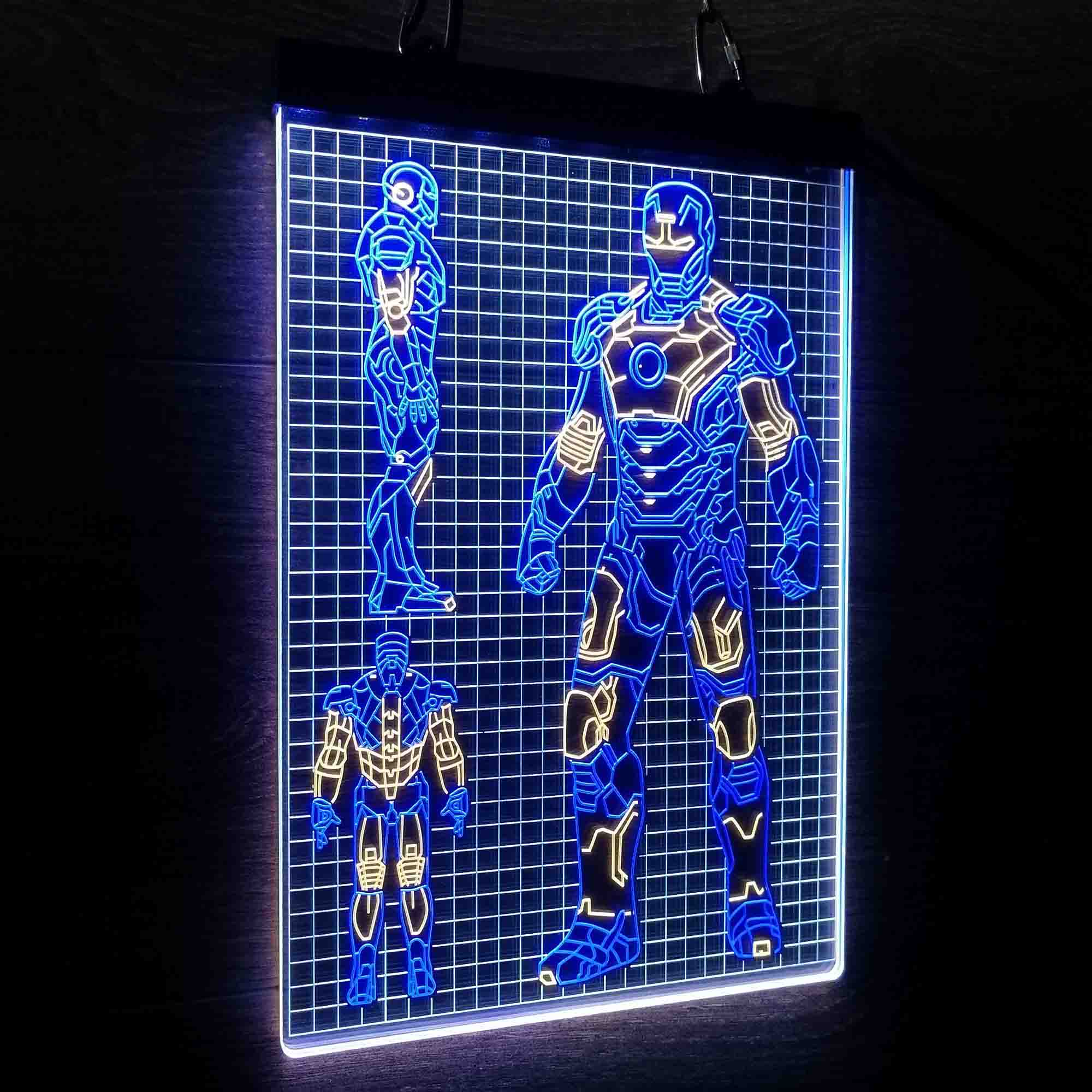 Avengers Iron Man Neon LED Sign 3 Colors