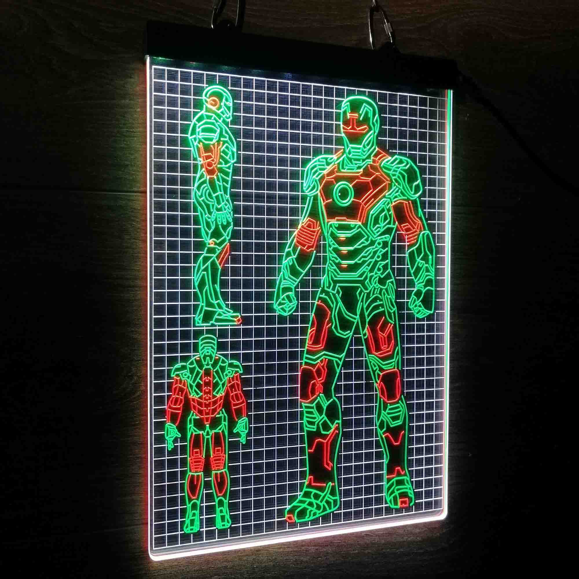 Avengers Iron Man Neon LED Sign 3 Colors