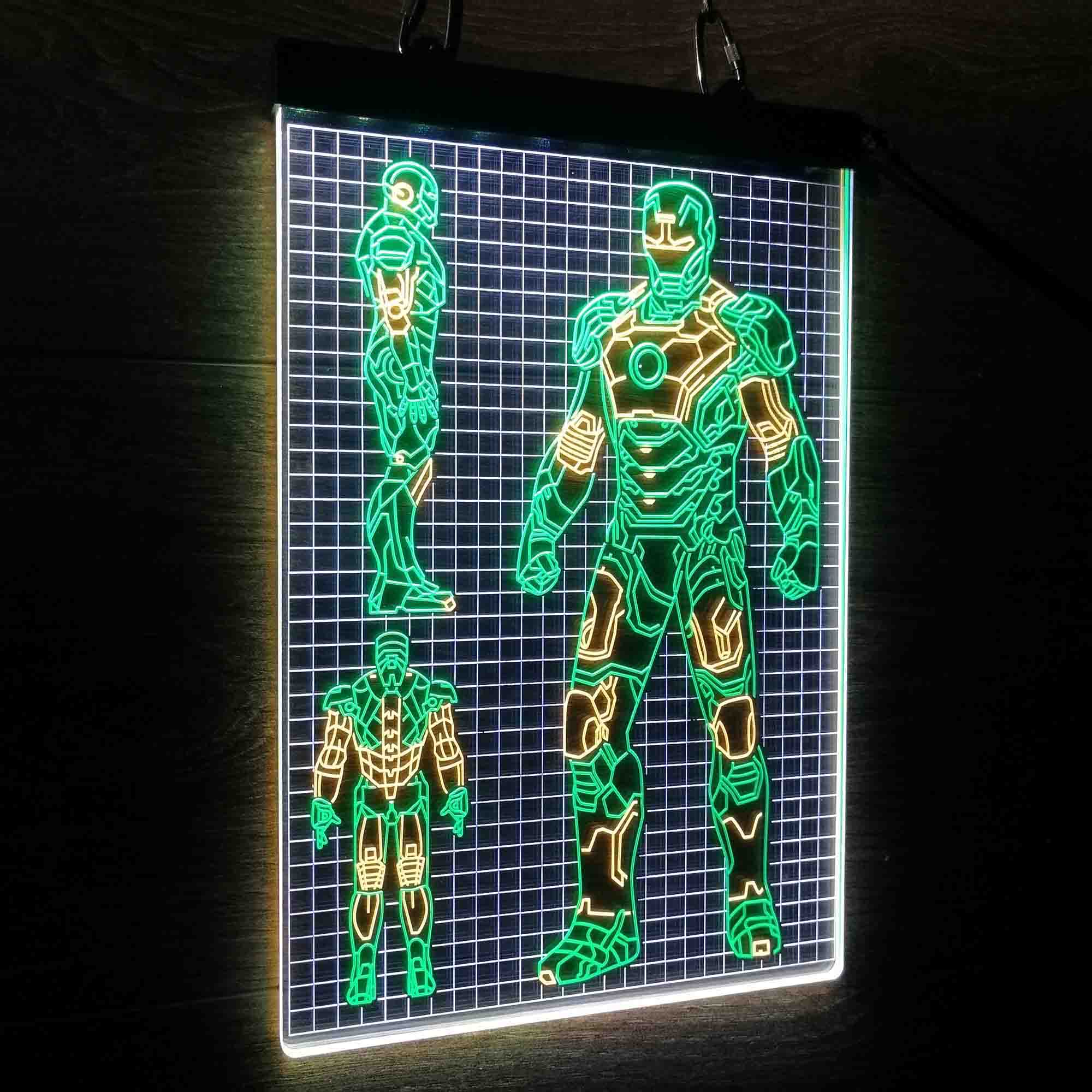 Avengers Iron Man Neon LED Sign 3 Colors