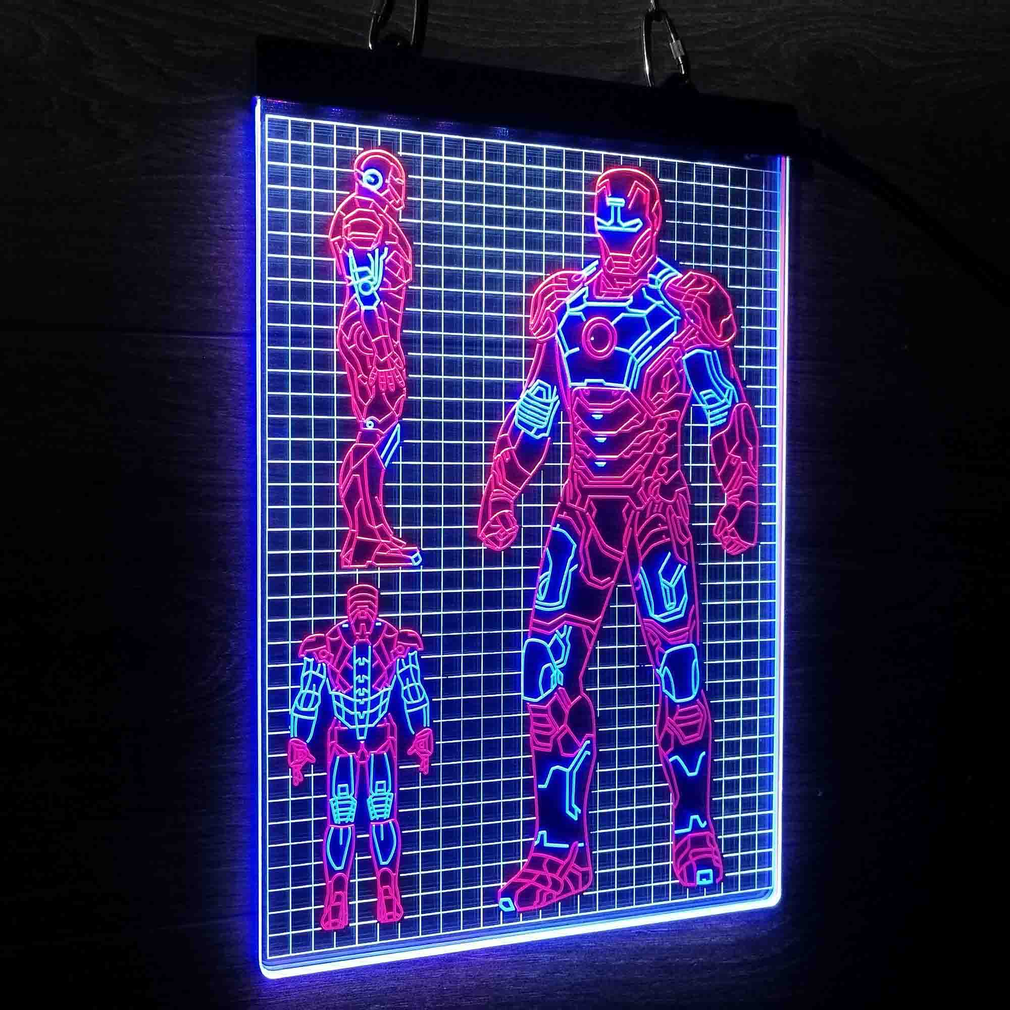 Avengers Iron Man Neon LED Sign 3 Colors