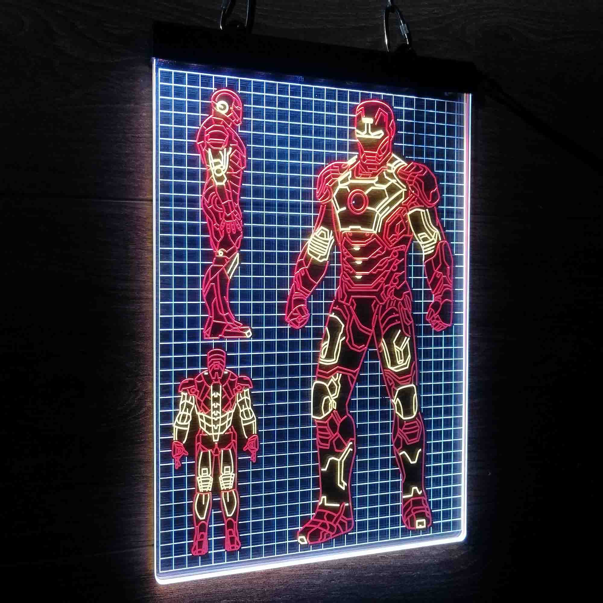 Avengers Iron Man Neon LED Sign 3 Colors