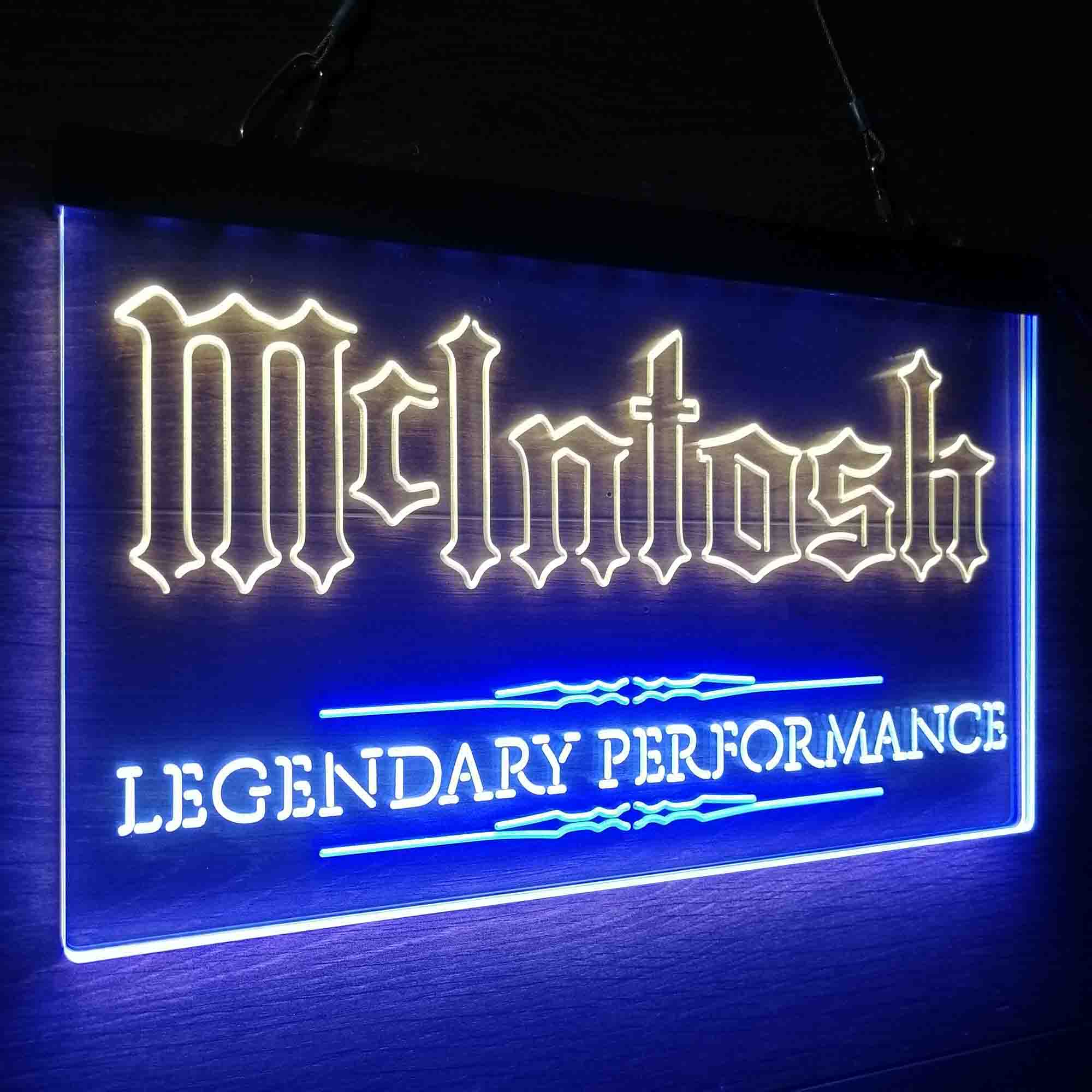 Mcintosh Neon LED Sign 3 Colors