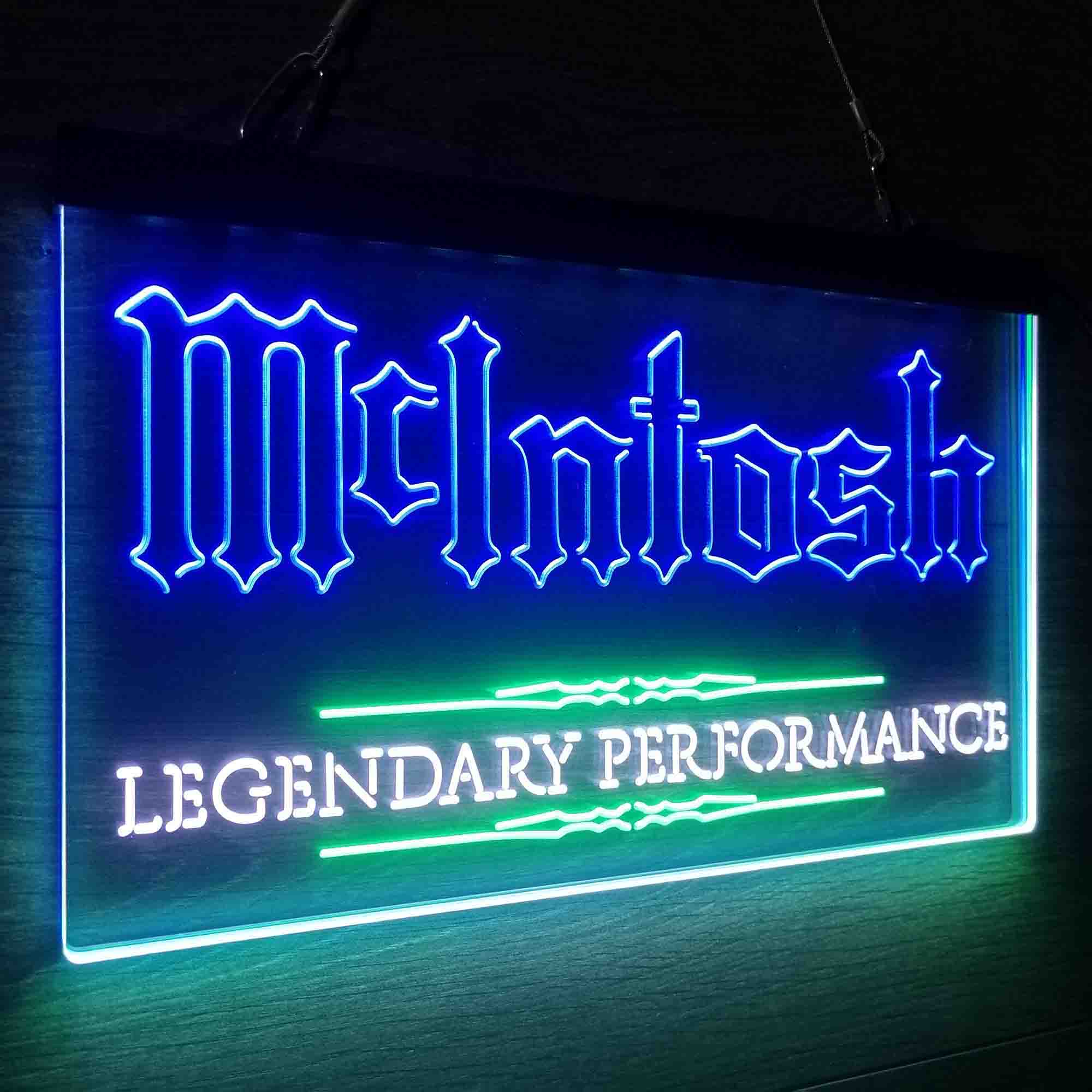 Mcintosh Neon LED Sign 3 Colors