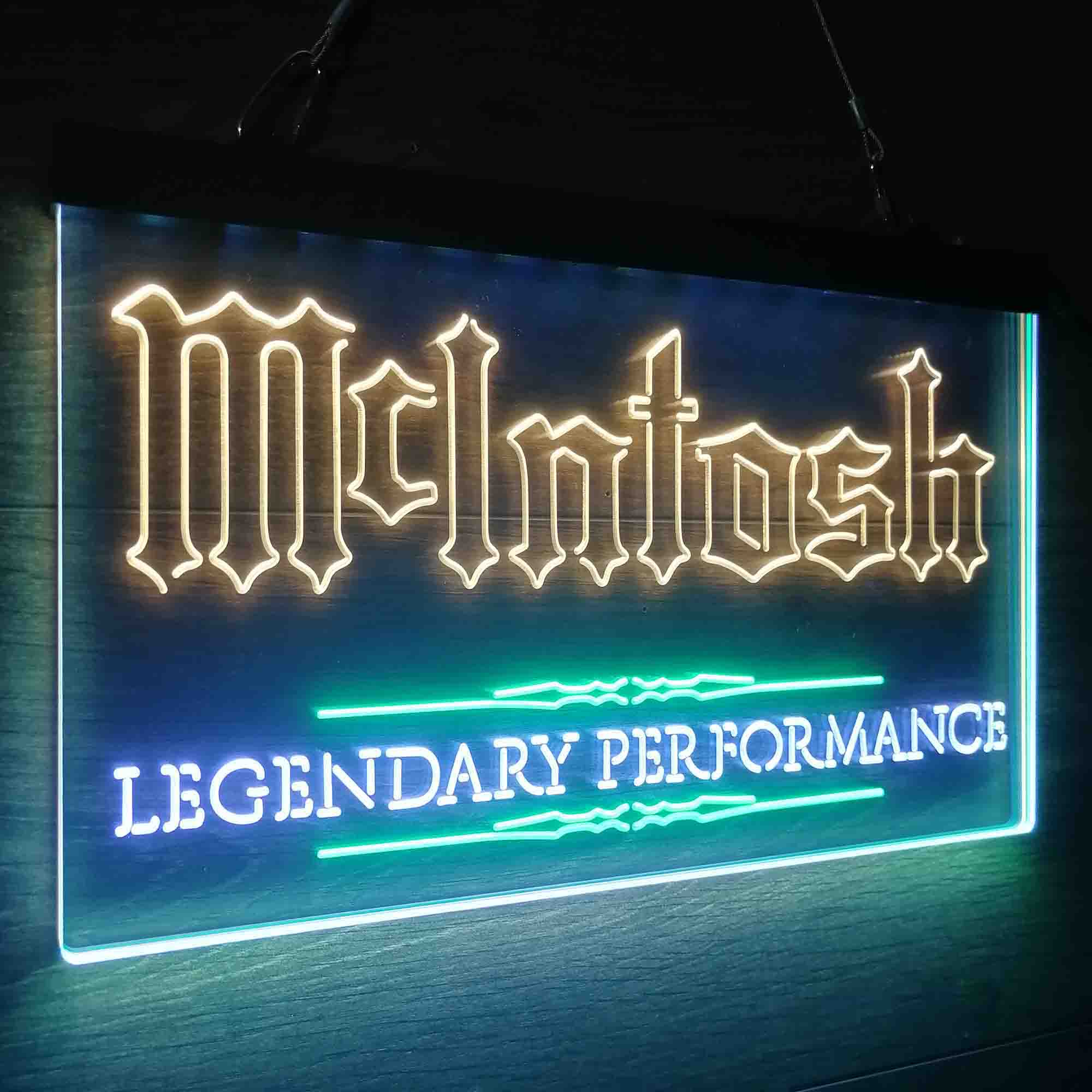 Mcintosh Neon LED Sign 3 Colors