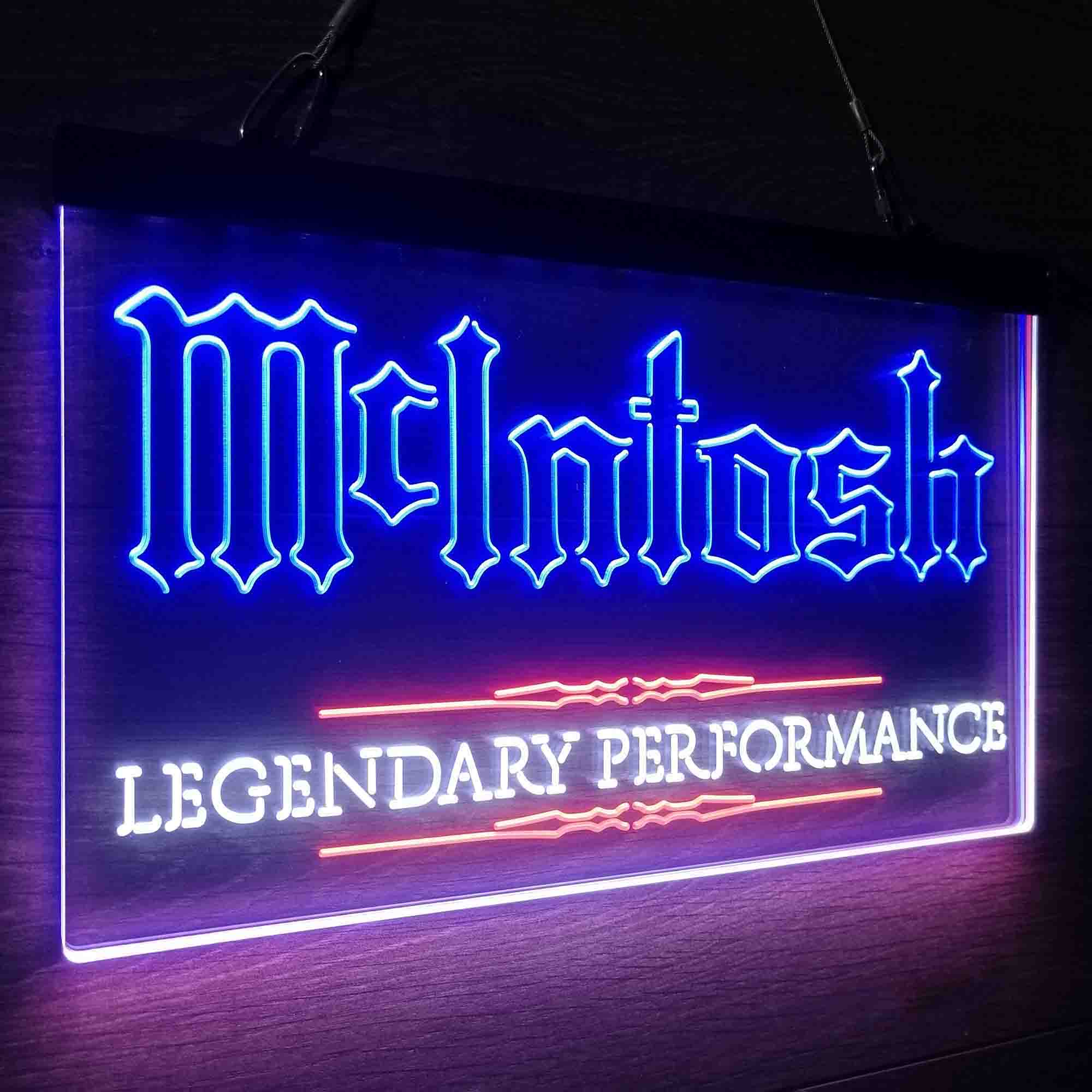 Mcintosh Neon LED Sign 3 Colors