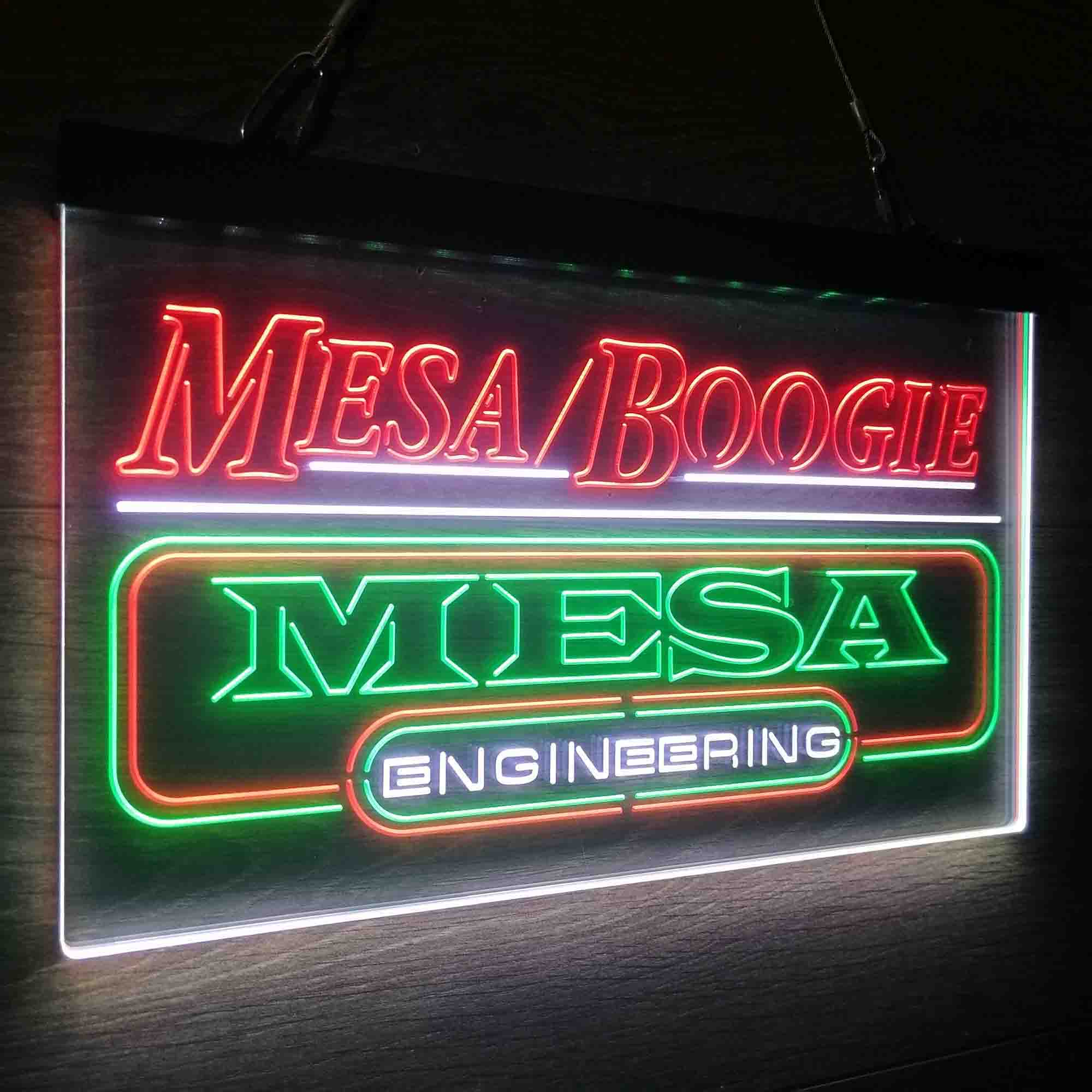 Engineering Neon Signs Mesa Boogie Engineering Neon LED Sign For Sale | LEDLABCAVE