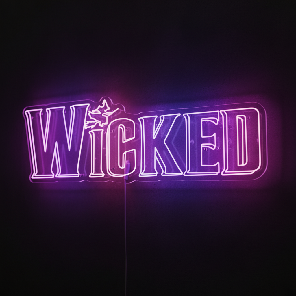 Wicked Dynamic RGB Edge Lit LED Sign | PROLEDSIGN