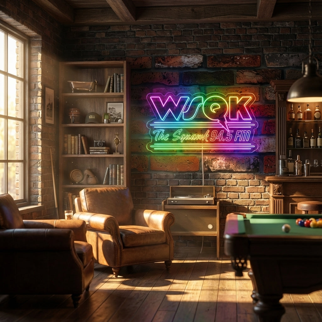 Stranger Things WSQK 94.5 FM | LEDLABCAVE
