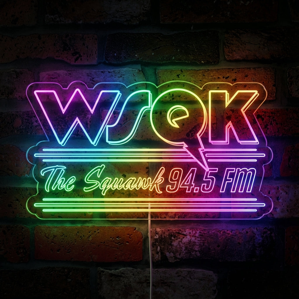 Stranger Things WSQK 94.5 FM | LEDLABCAVE