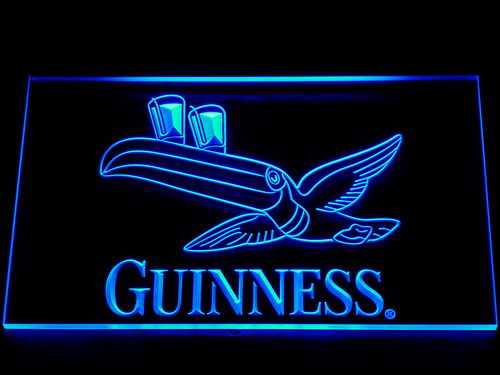 Guinness Toucan Beer Bar Pub Club Neon Light LED Sign