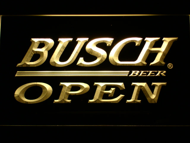 Busch Open Neon Light LED Sign