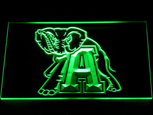 Alabama Crimson Tide Football Neon Light LED Sign