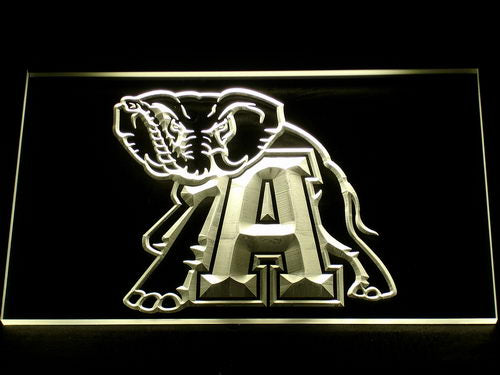 Alabama Crimson Tide Football Neon Light LED Sign